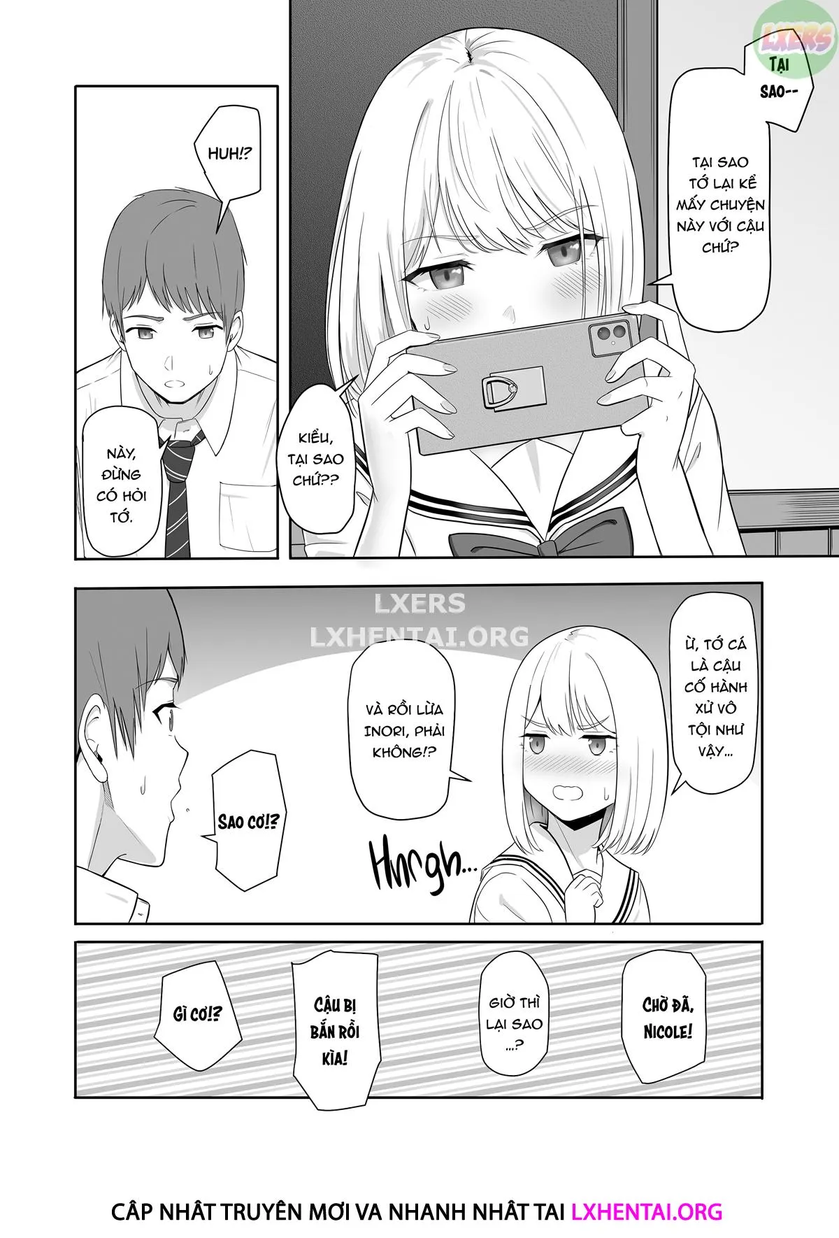 HentaiVN.net - Ảnh 9 - Là vì em! - Chap 6
