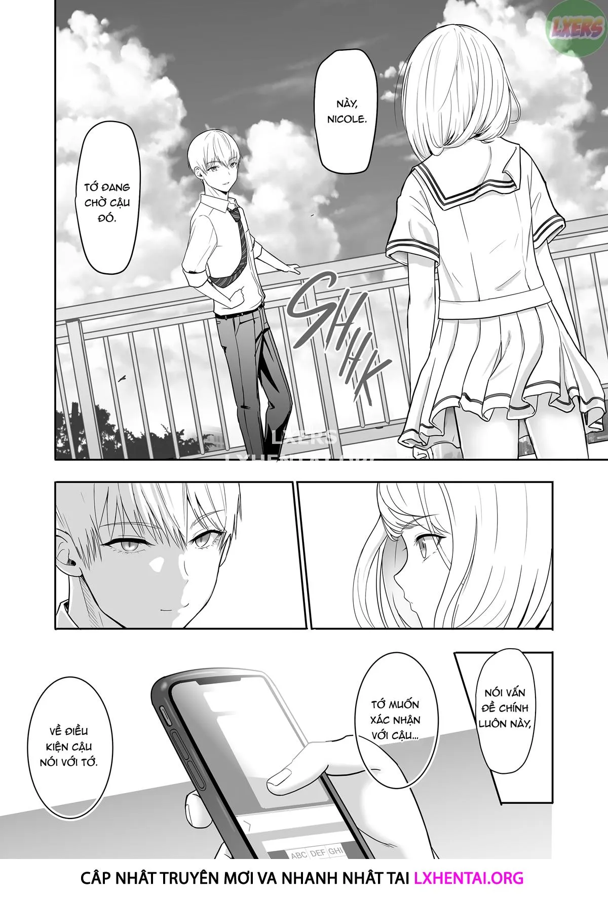 HentaiVN.net - Ảnh 10 - Là vì em! - Chap 7
