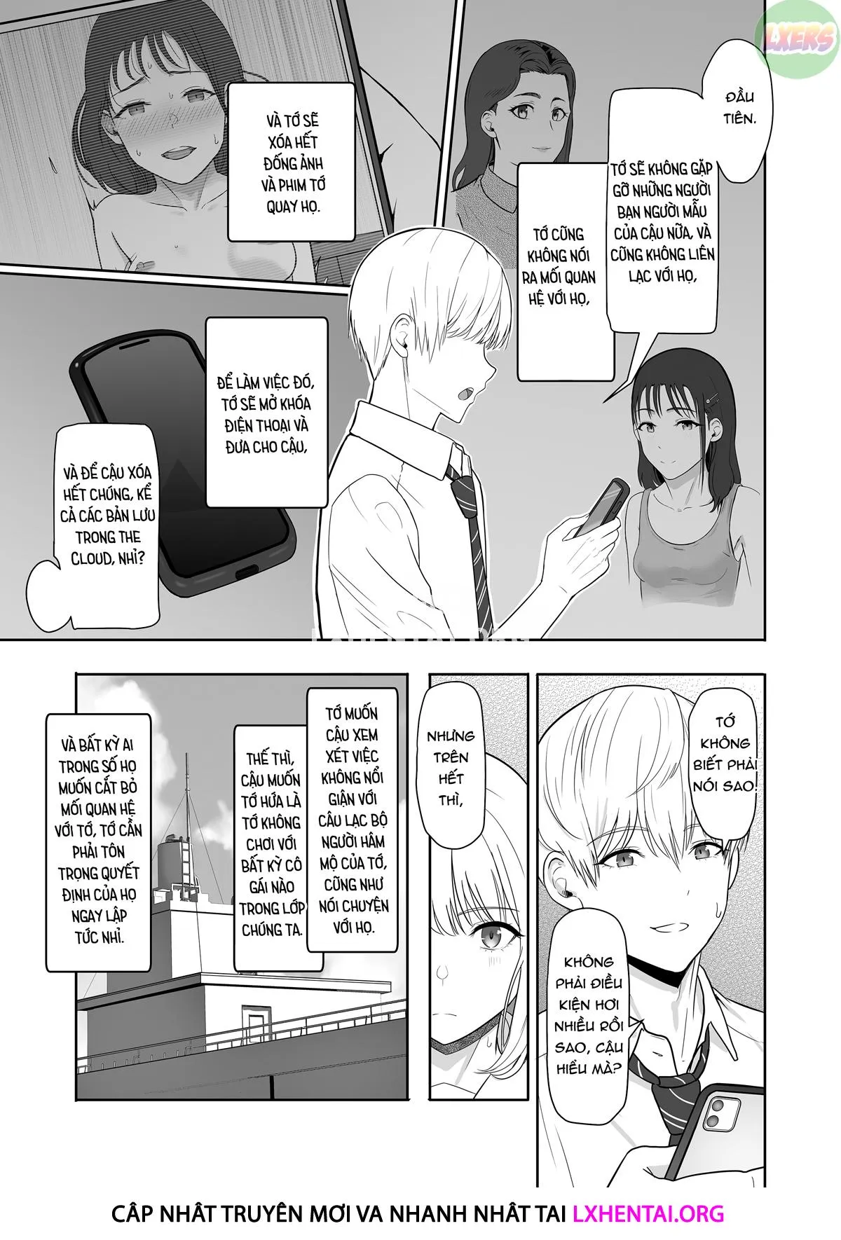 HentaiVN.net - Ảnh 11 - Là vì em! - Chap 7