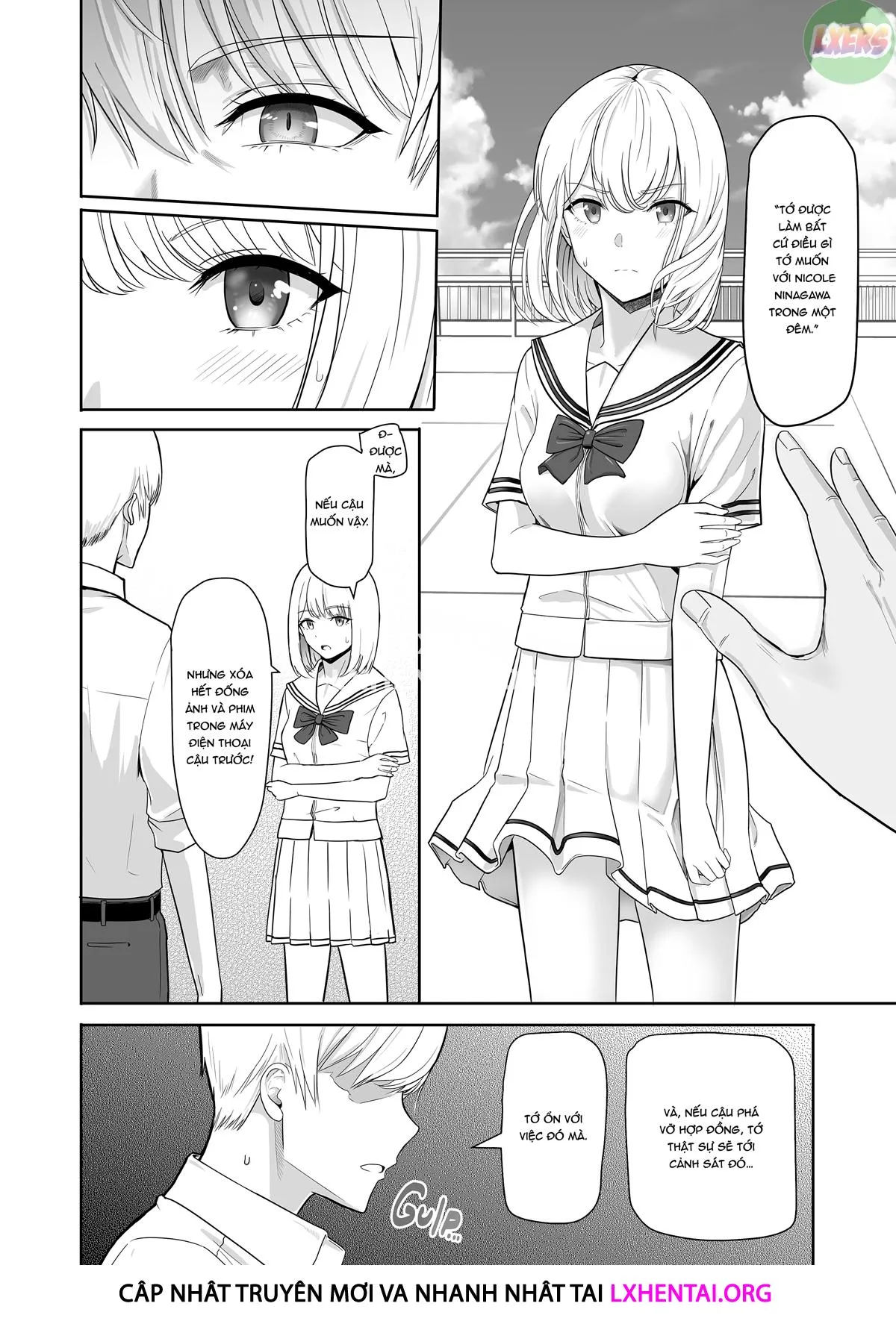 HentaiVN.net - Ảnh 14 - Là vì em! - Chap 7