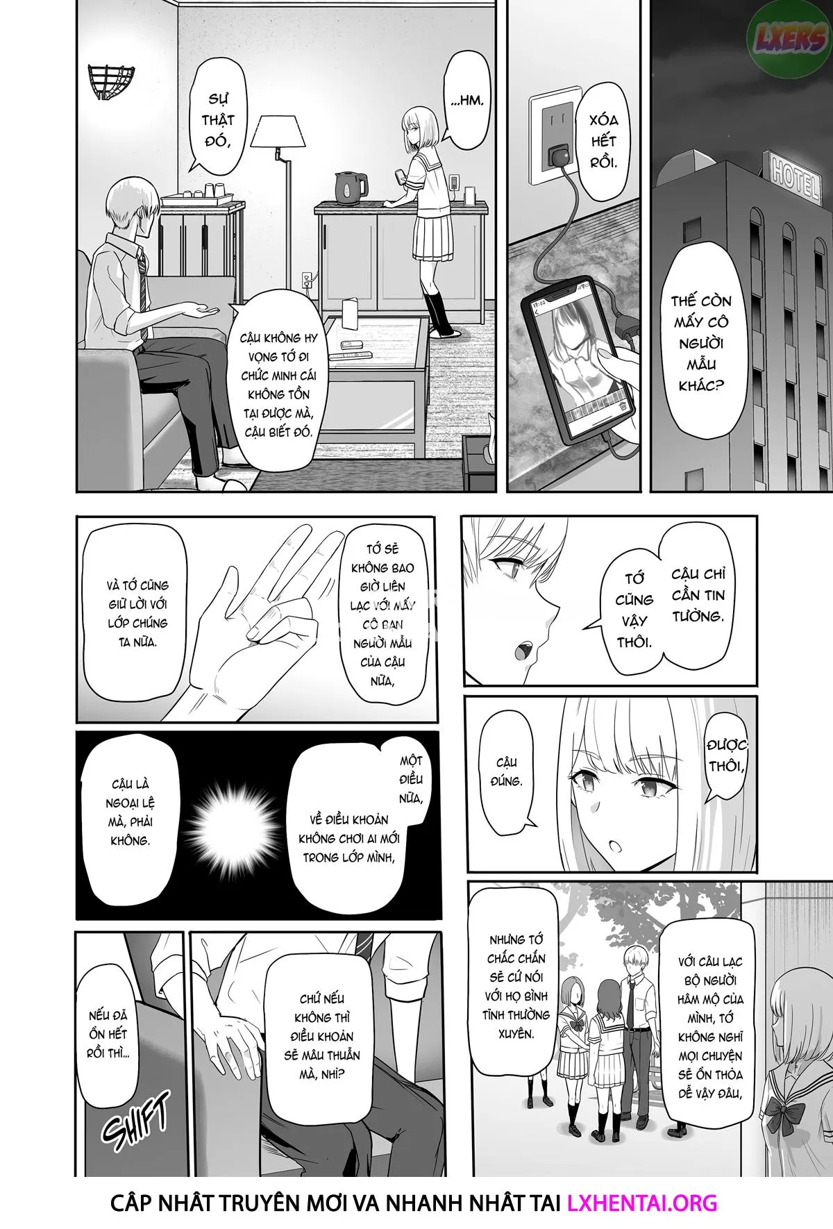 HentaiVN.net - Ảnh 18 - Là vì em! - Chap 7