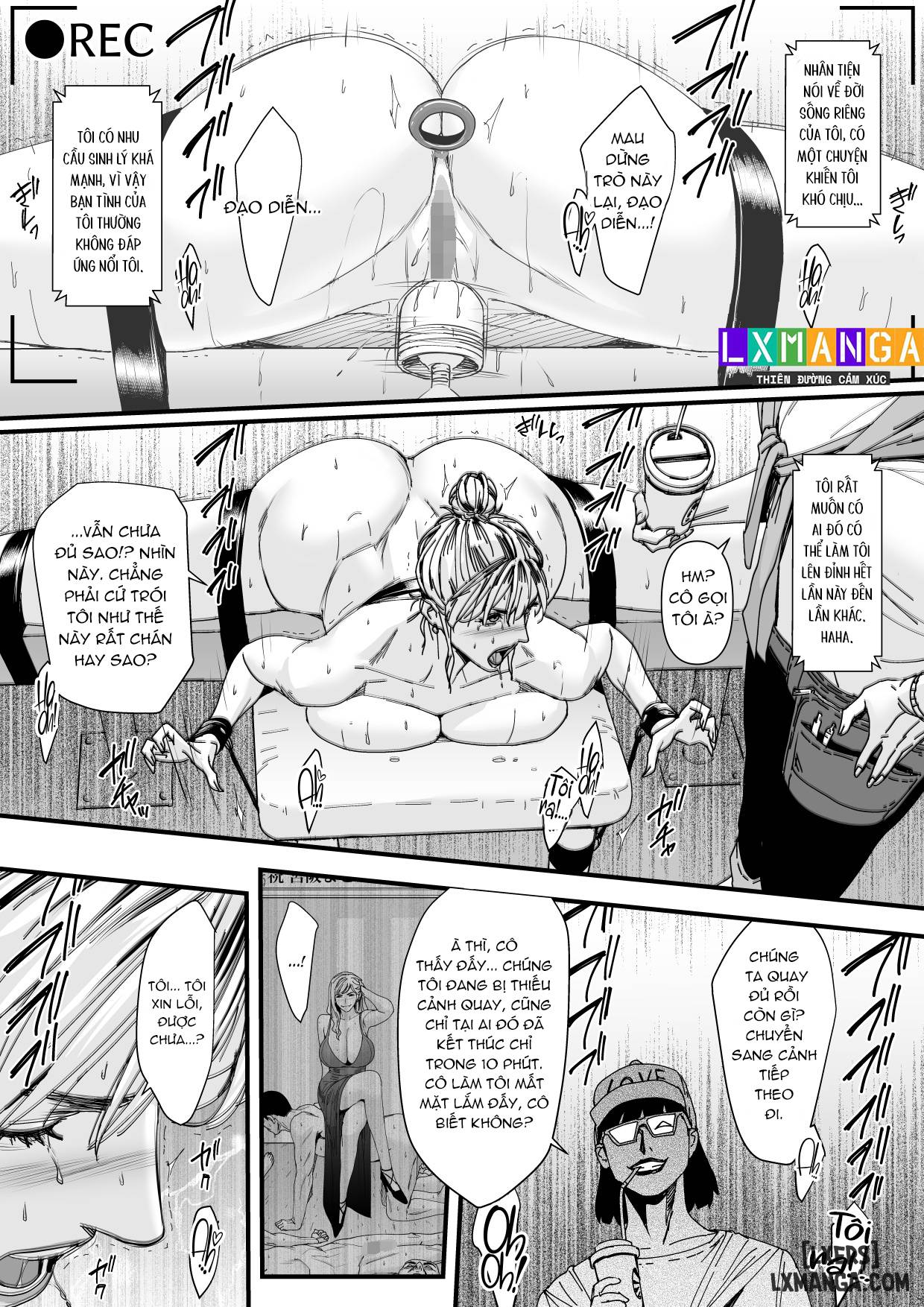 HentaiVN.net - Ảnh 27 - Charisma AV Joyuu (23-sai) o Intai Tekkai suru made Ikase Makuru 3 Fan Kanshasai Hen - Oneshot.