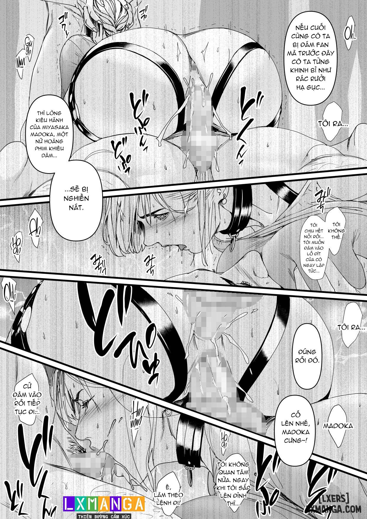 HentaiVN.net - Ảnh 33 - Charisma AV Joyuu (23-sai) o Intai Tekkai suru made Ikase Makuru 3 Fan Kanshasai Hen - Oneshot.