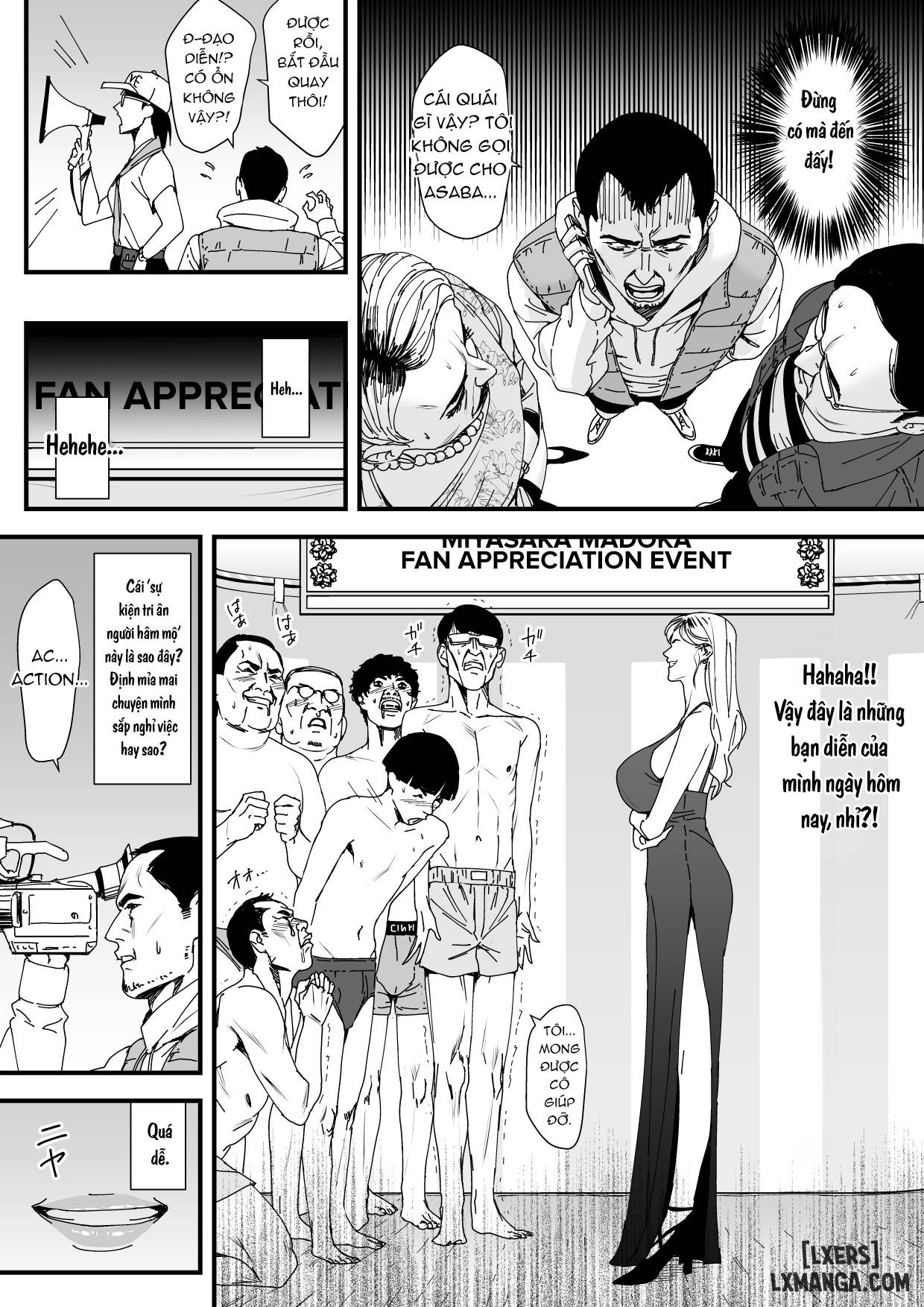 HentaiVN.net - Ảnh 7 - Charisma AV Joyuu (23-sai) o Intai Tekkai suru made Ikase Makuru 3 Fan Kanshasai Hen - Oneshot.
