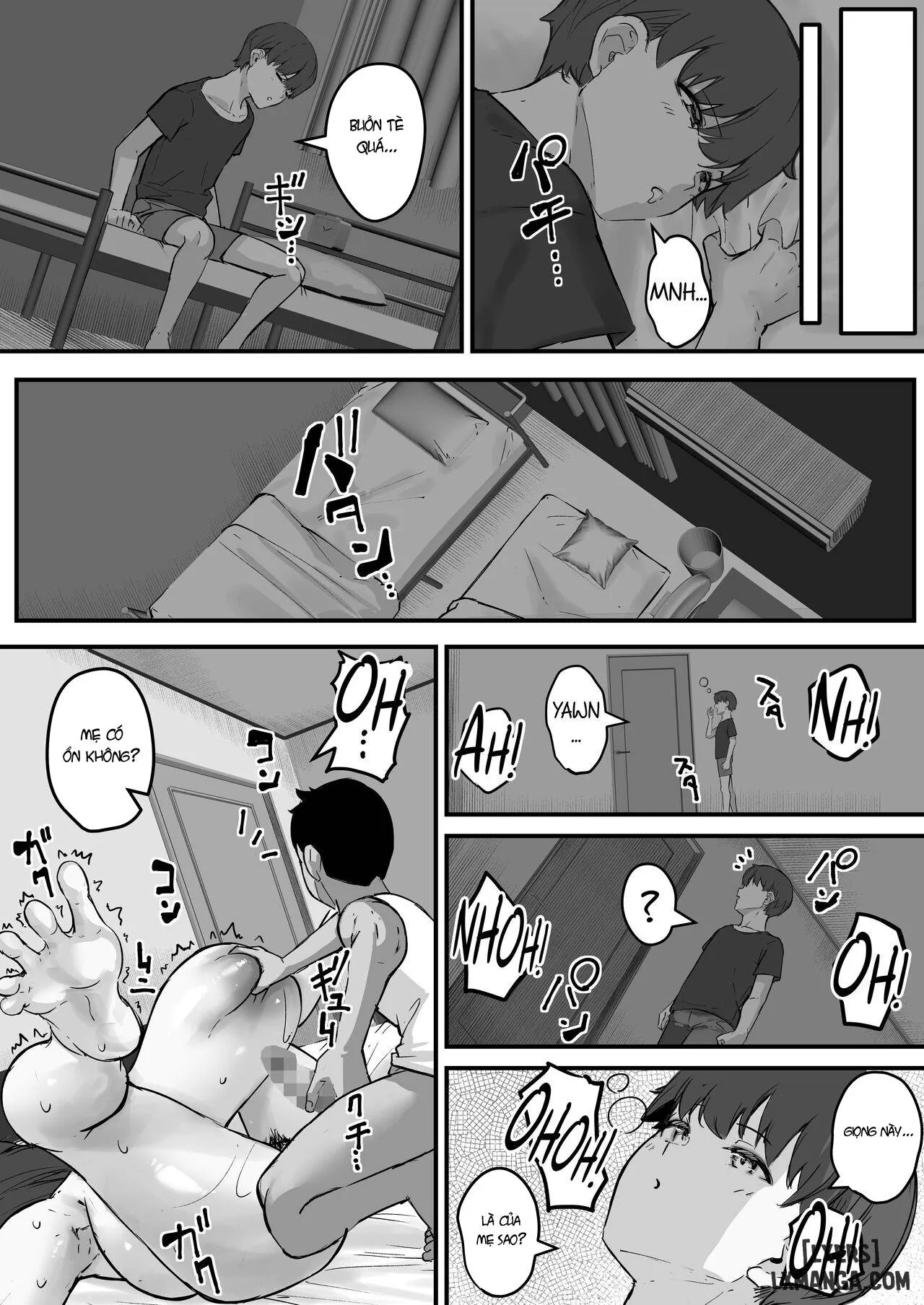 HentaiVN.net - Ảnh 30 - Netorare Kaa-san - Kaa-san ga Aitsu no Nikubenki ni Natta Hi - Chương 1