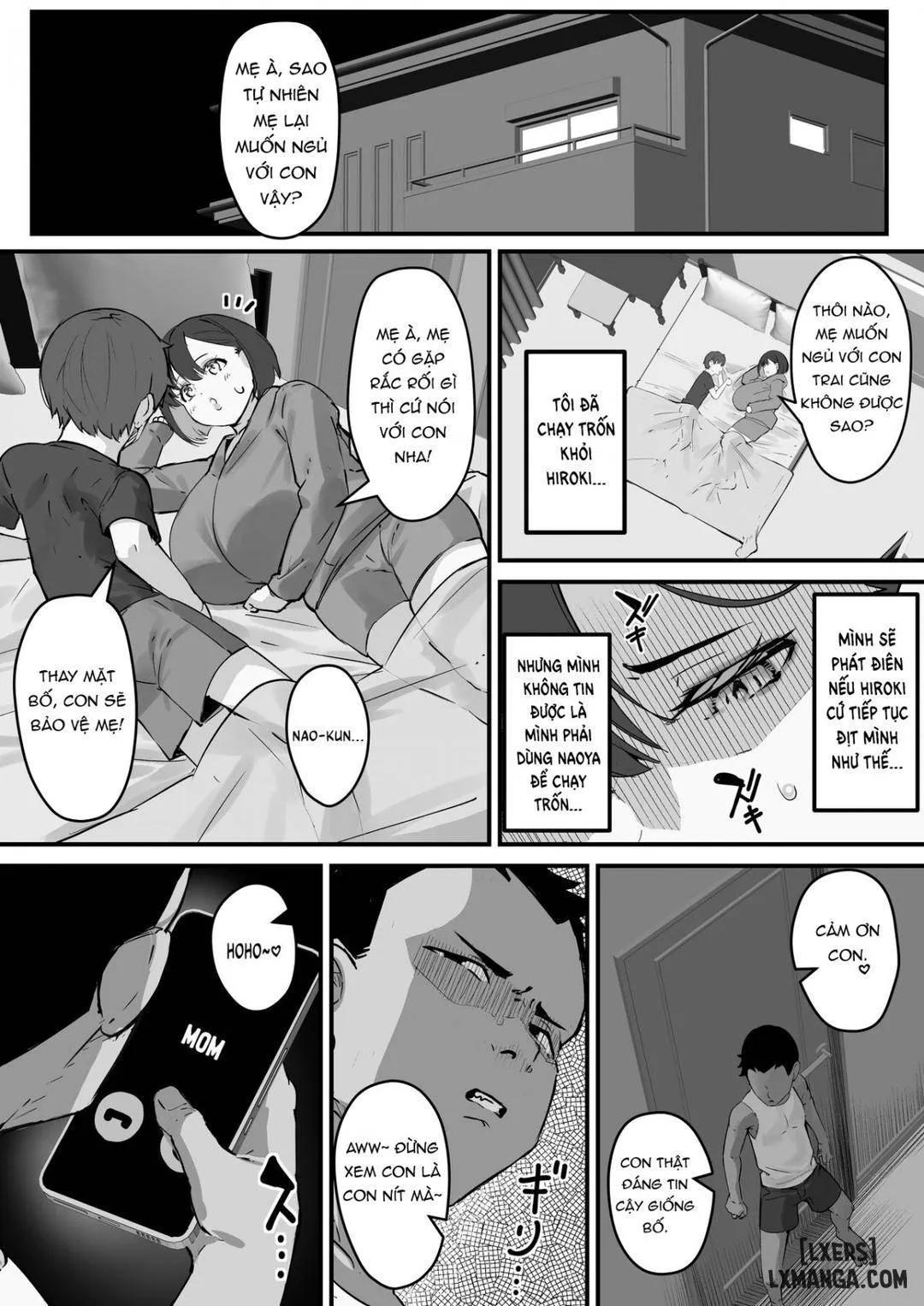 HentaiVN.net - Ảnh 30 - Netorare Kaa-san - Kaa-san ga Aitsu no Nikubenki ni Natta Hi - Chương 2