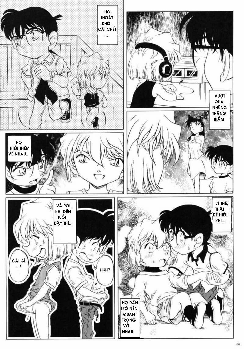 HentaiVN.net - Ảnh 5 - Tình Yêu như Cơn Bão (Detective conan) [Zoku No Ai Arashi] - Oneshot