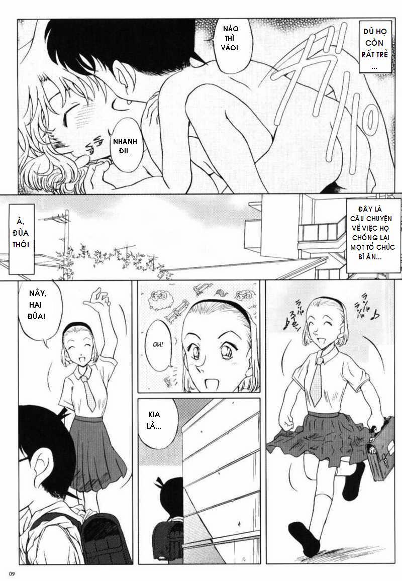 HentaiVN.net - Ảnh 8 - Tình Yêu như Cơn Bão (Detective conan) [Zoku No Ai Arashi] - Oneshot