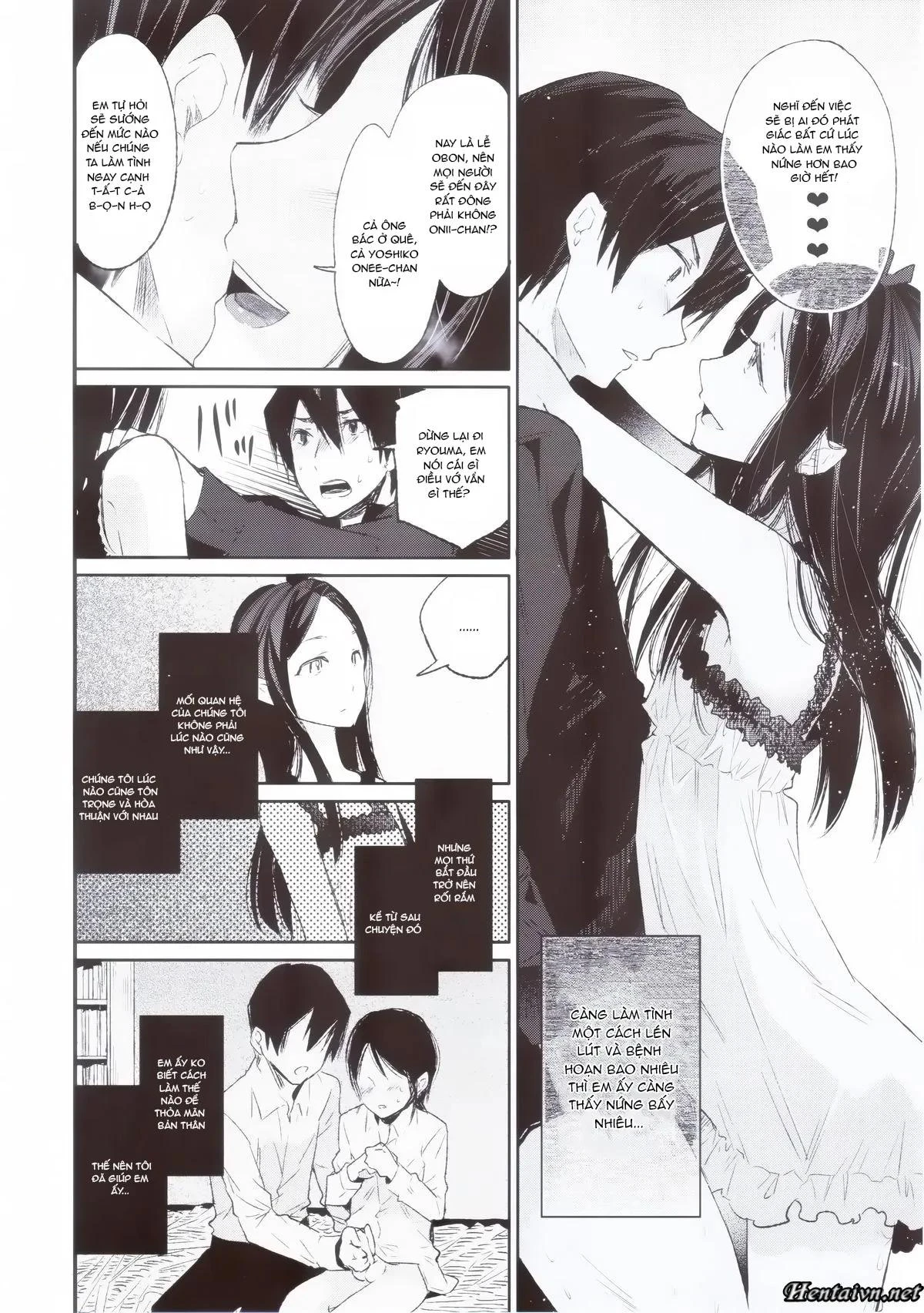 HentaiVN.net - Ảnh 6 - Tình yêu không điểm dừng với em trai thích giả gái - Chap 1