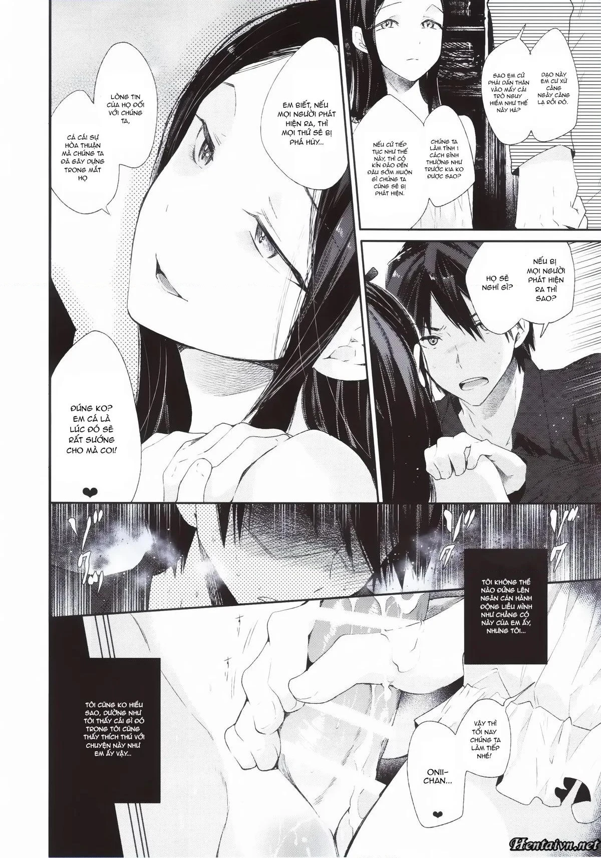 HentaiVN.net - Ảnh 8 - Tình yêu không điểm dừng với em trai thích giả gái - Chap 1