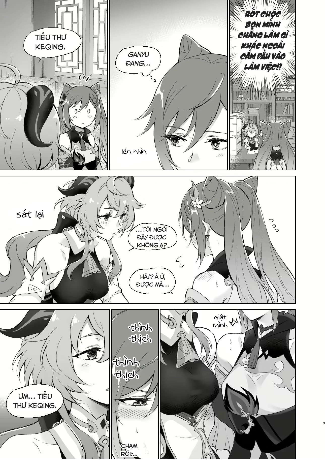 HentaiVN.net - Ảnh 8 - Tuyển tập truyện 18+ của họa sĩ Negom - Chap 1: Ngủ với em đi, Ganyu