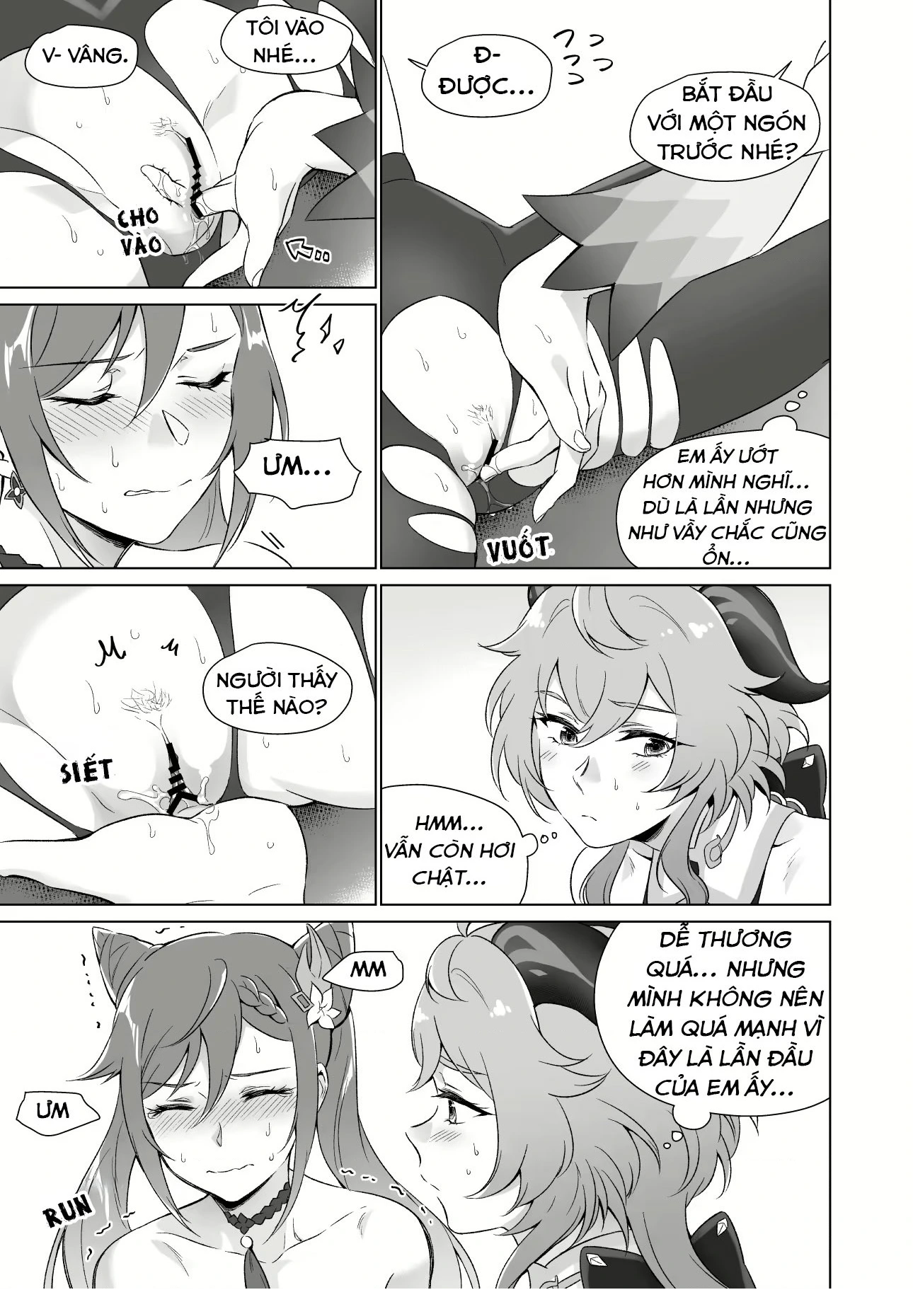HentaiVN.net - Ảnh 20 - Tuyển tập truyện 18+ của họa sĩ Negom - Chap 2: Ngủ với em đi Ganyu (2)
