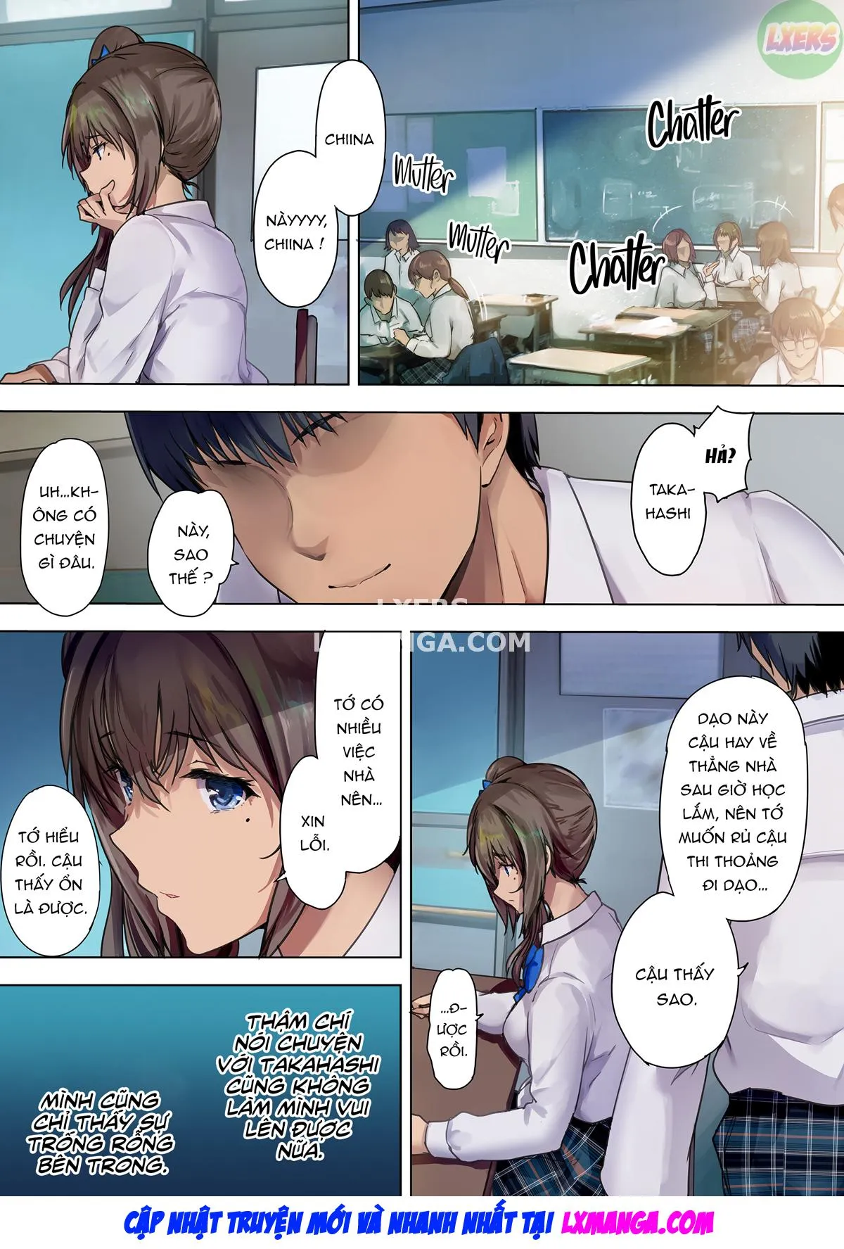 HentaiVN.net - Ảnh 27 - Trở Thành Vợ Thay Thế Của Cha Dượng - Chap 1