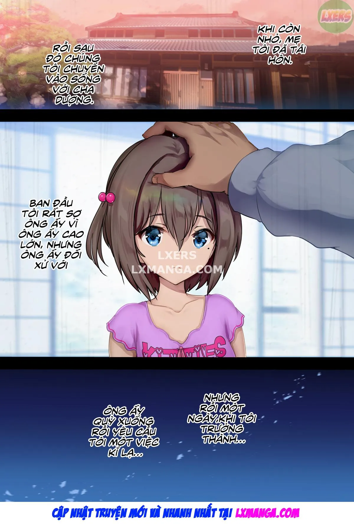 HentaiVN.net - Ảnh 7 - Trở Thành Vợ Thay Thế Của Cha Dượng - Chap 1