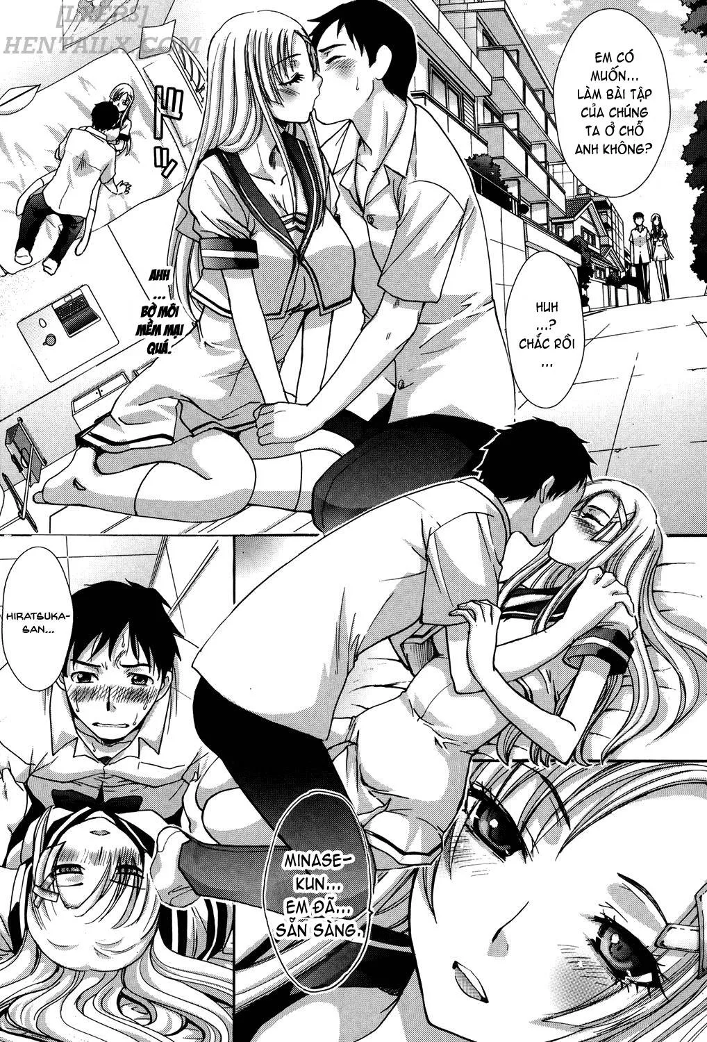HentaiVN.net - Ảnh 8 - Houkago no Kanojo wa Neburarete Naku. [My Girlfriend is Making Lewd Sounds After School] - Chap 1