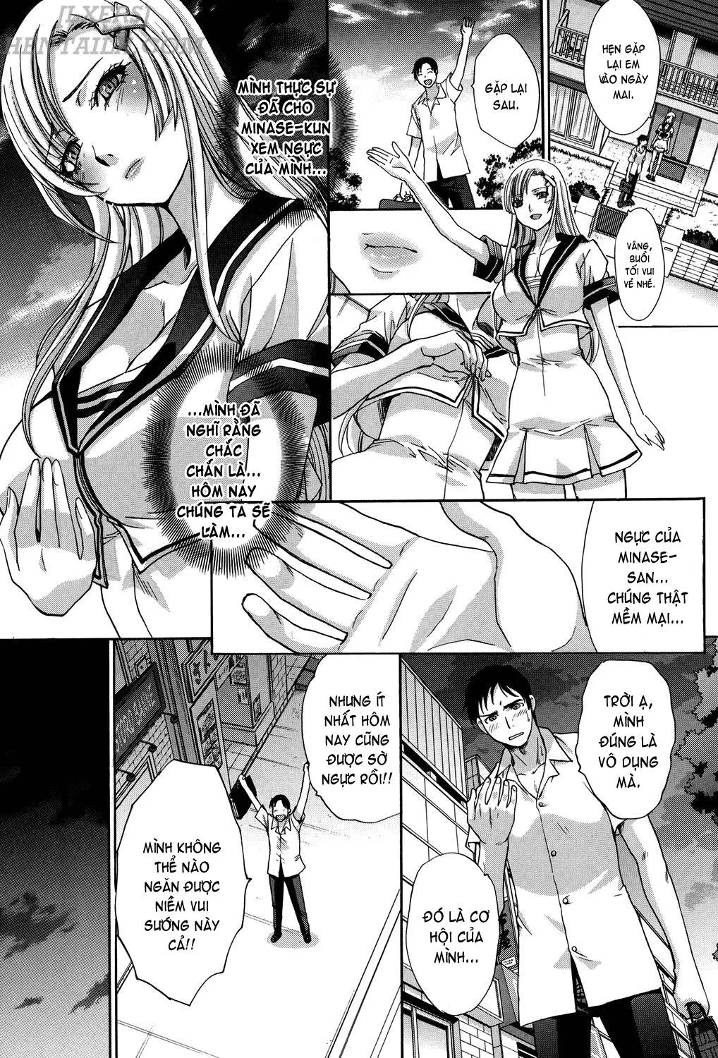 HentaiVN.net - Ảnh 11 - Houkago no Kanojo wa Neburarete Naku. [My Girlfriend is Making Lewd Sounds After School] - Chap 1