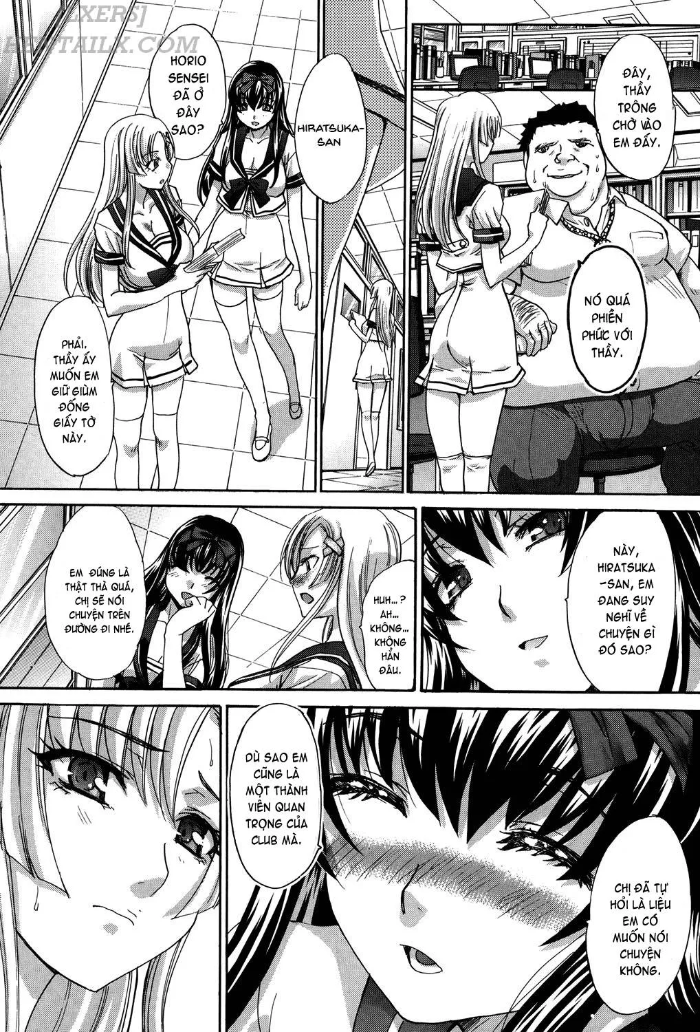 HentaiVN.net - Ảnh 13 - Houkago no Kanojo wa Neburarete Naku. [My Girlfriend is Making Lewd Sounds After School] - Chap 1