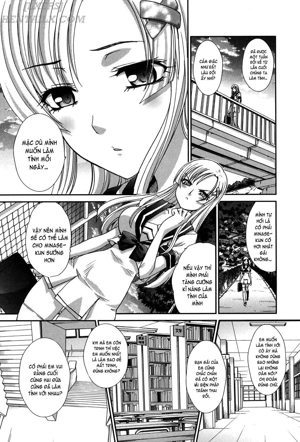 HentaiVN.net - Ảnh 10 - Houkago no Kanojo wa Neburarete Naku. [My Girlfriend is Making Lewd Sounds After School] - Chap 2