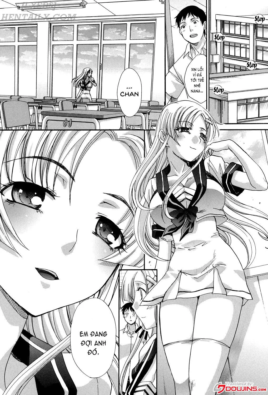 HentaiVN.net - Ảnh 3 - Houkago no Kanojo wa Neburarete Naku. [My Girlfriend is Making Lewd Sounds After School] - Chap 2