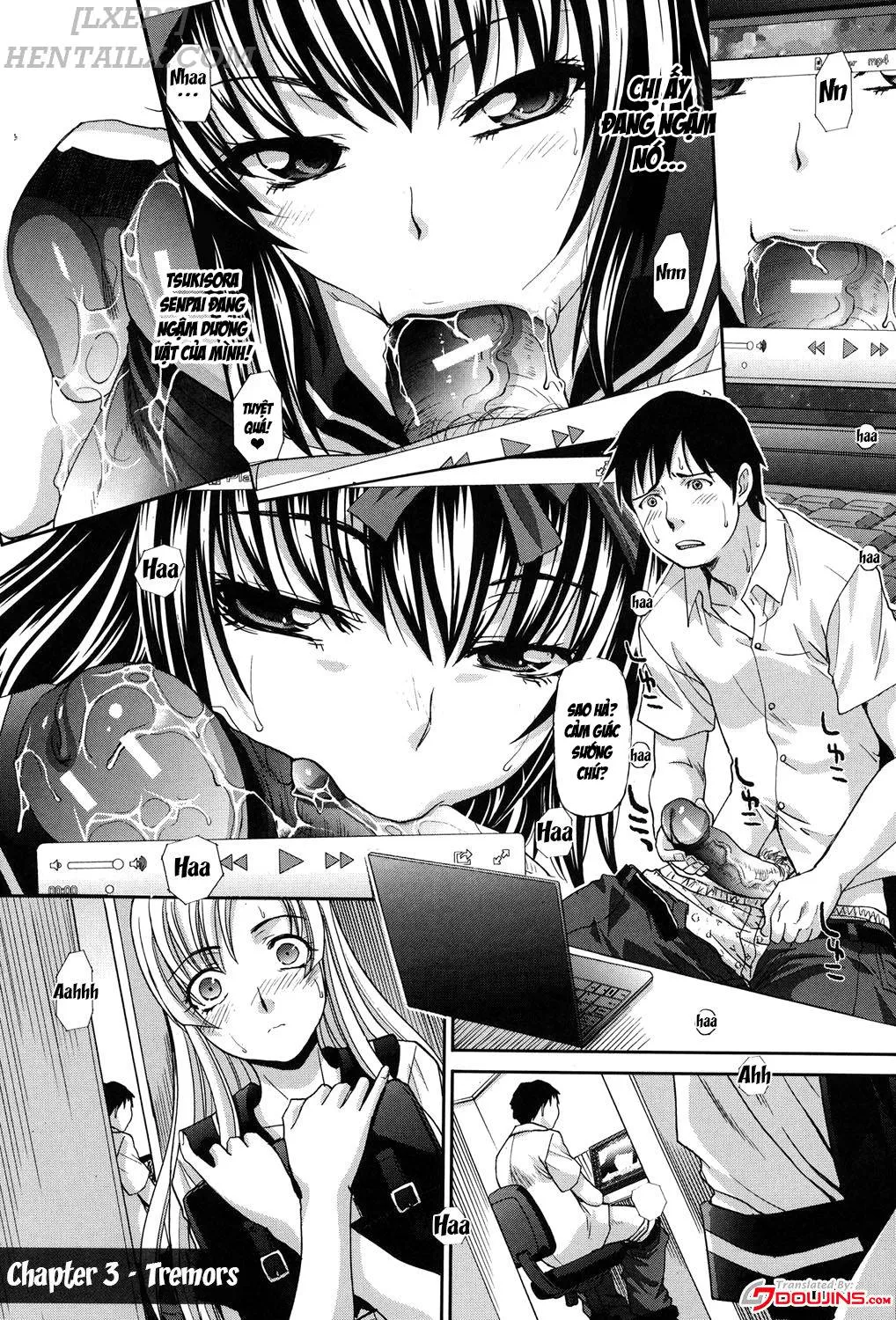 HentaiVN.net - Ảnh 4 - Houkago no Kanojo wa Neburarete Naku. [My Girlfriend is Making Lewd Sounds After School] - Chap 3
