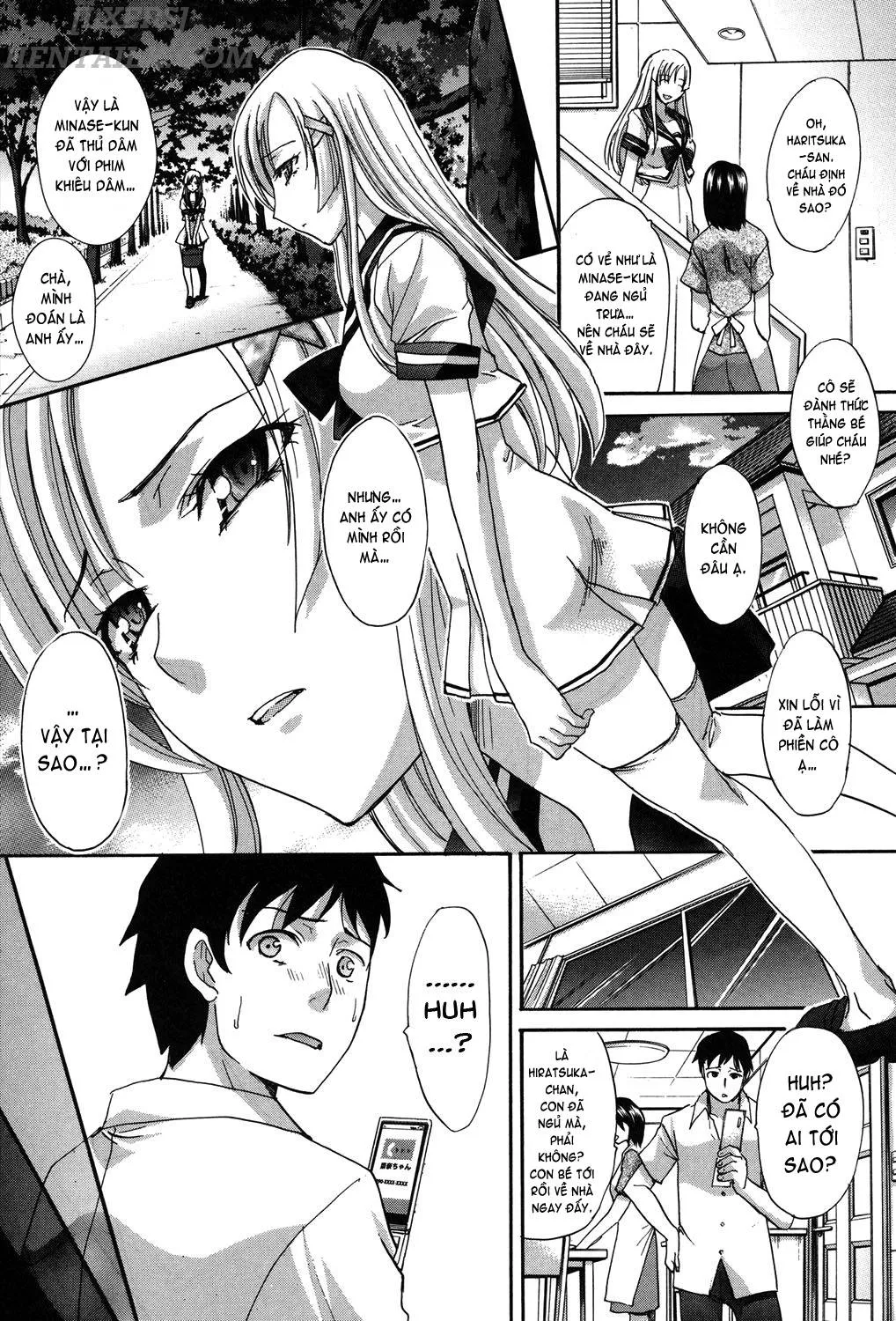 HentaiVN.net - Ảnh 5 - Houkago no Kanojo wa Neburarete Naku. [My Girlfriend is Making Lewd Sounds After School] - Chap 3
