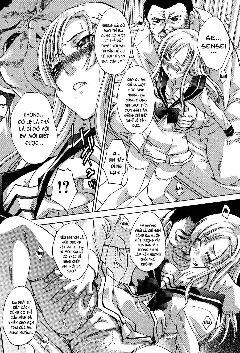 HentaiVN.net - Ảnh 12 - Houkago no Kanojo wa Neburarete Naku. [My Girlfriend is Making Lewd Sounds After School] - Chap 4