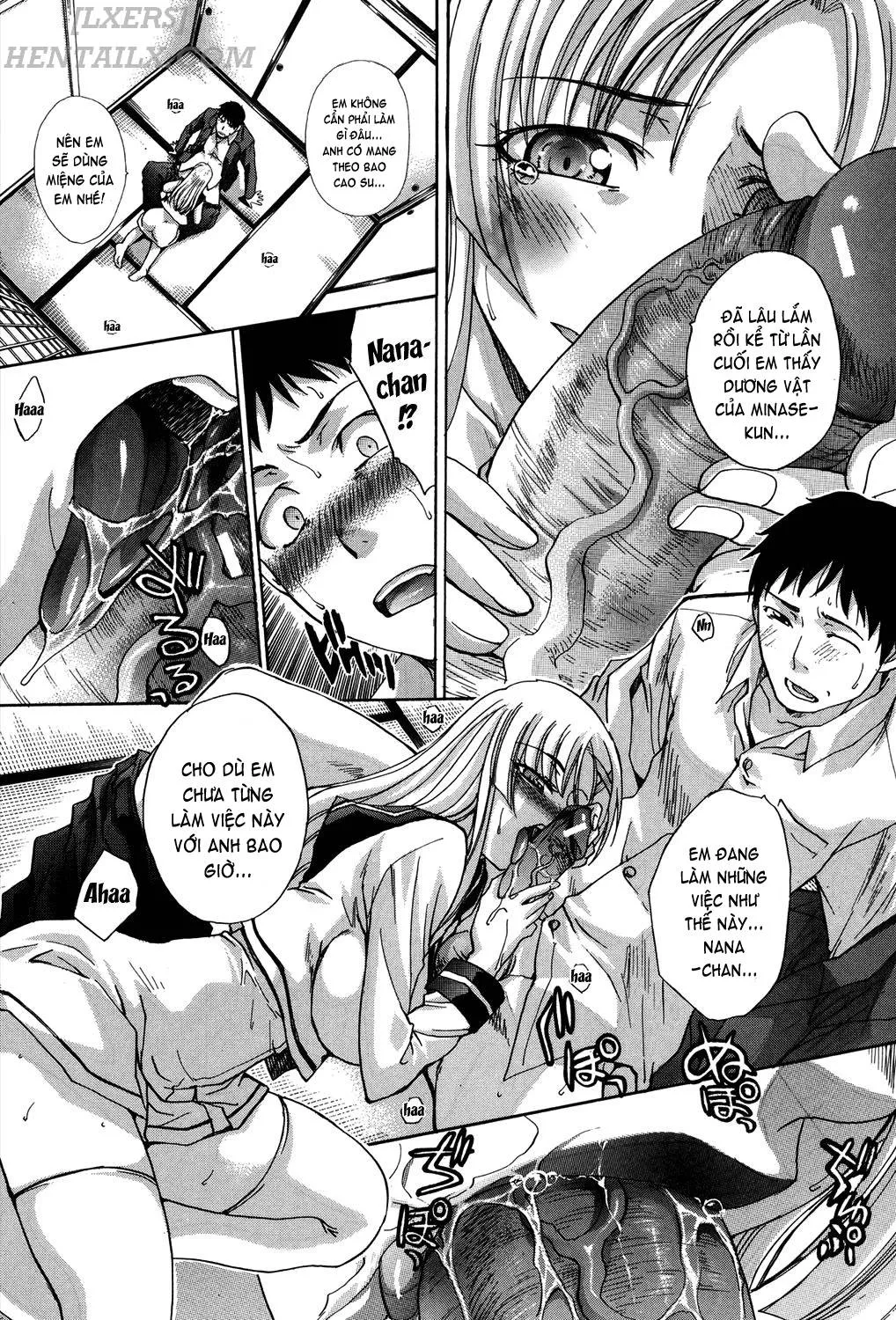 HentaiVN.net - Ảnh 6 - Houkago no Kanojo wa Neburarete Naku. [My Girlfriend is Making Lewd Sounds After School] - Chap 4