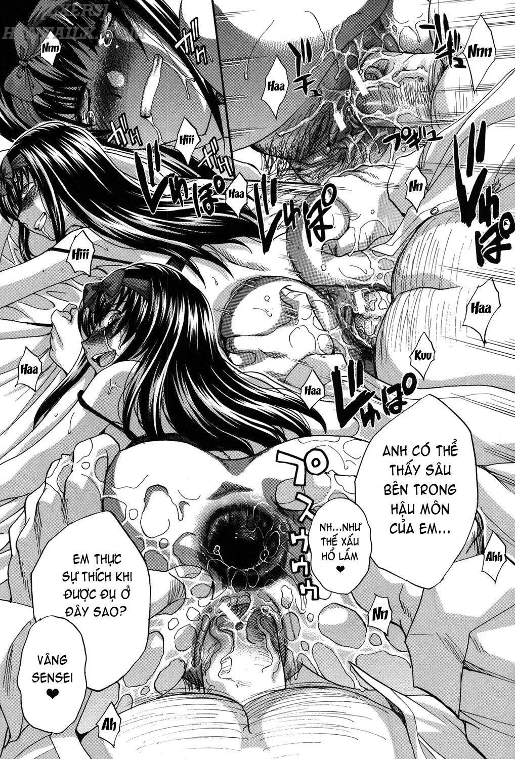 HentaiVN.net - Ảnh 14 - Houkago no Kanojo wa Neburarete Naku. [My Girlfriend is Making Lewd Sounds After School] - Chap 5