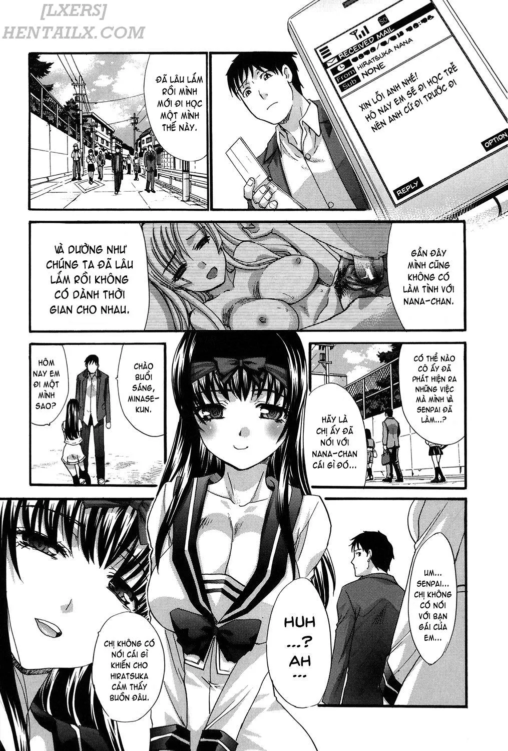 HentaiVN.net - Ảnh 7 - Houkago no Kanojo wa Neburarete Naku. [My Girlfriend is Making Lewd Sounds After School] - Chap 5