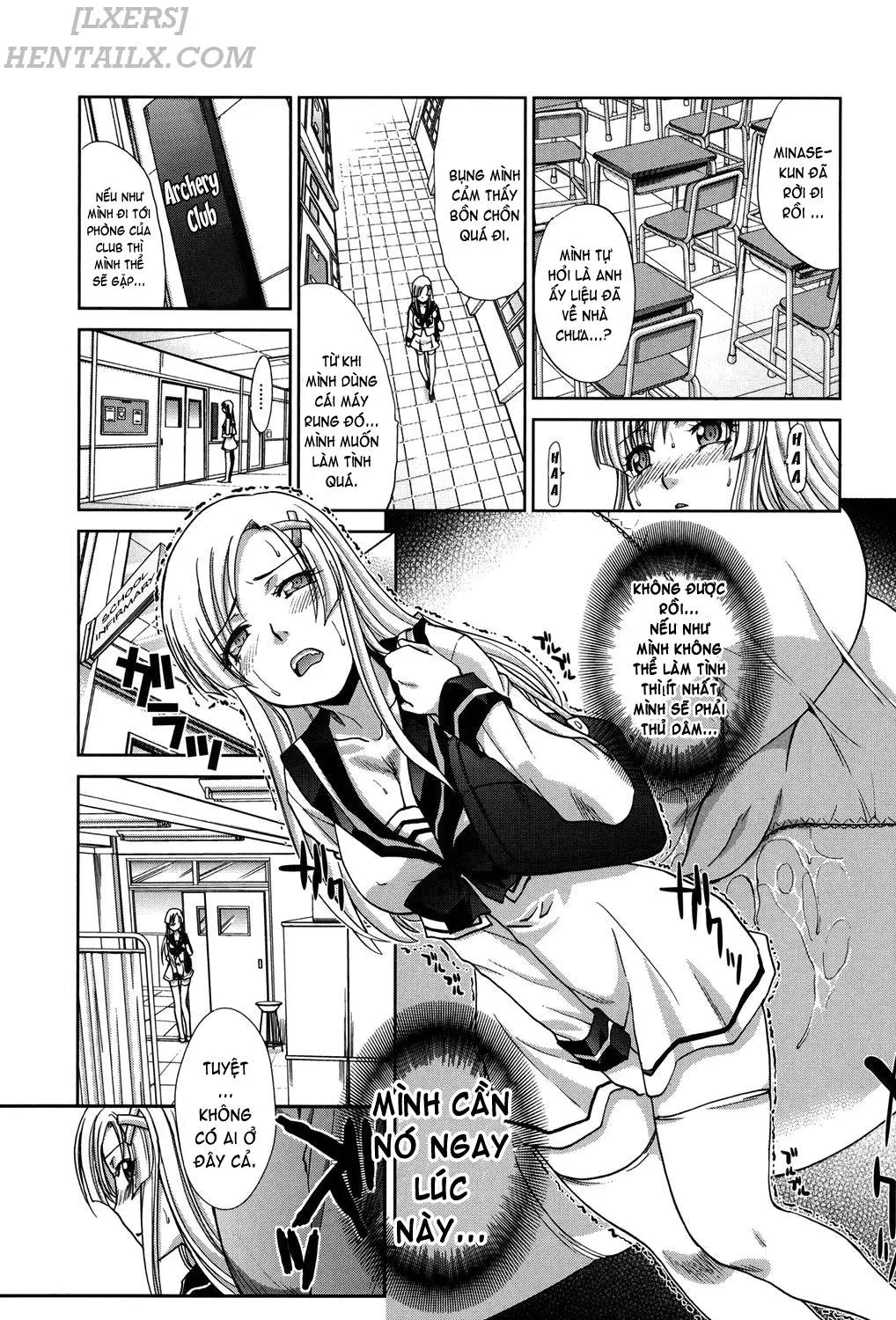 HentaiVN.net - Ảnh 8 - Houkago no Kanojo wa Neburarete Naku. [My Girlfriend is Making Lewd Sounds After School] - Chap 6