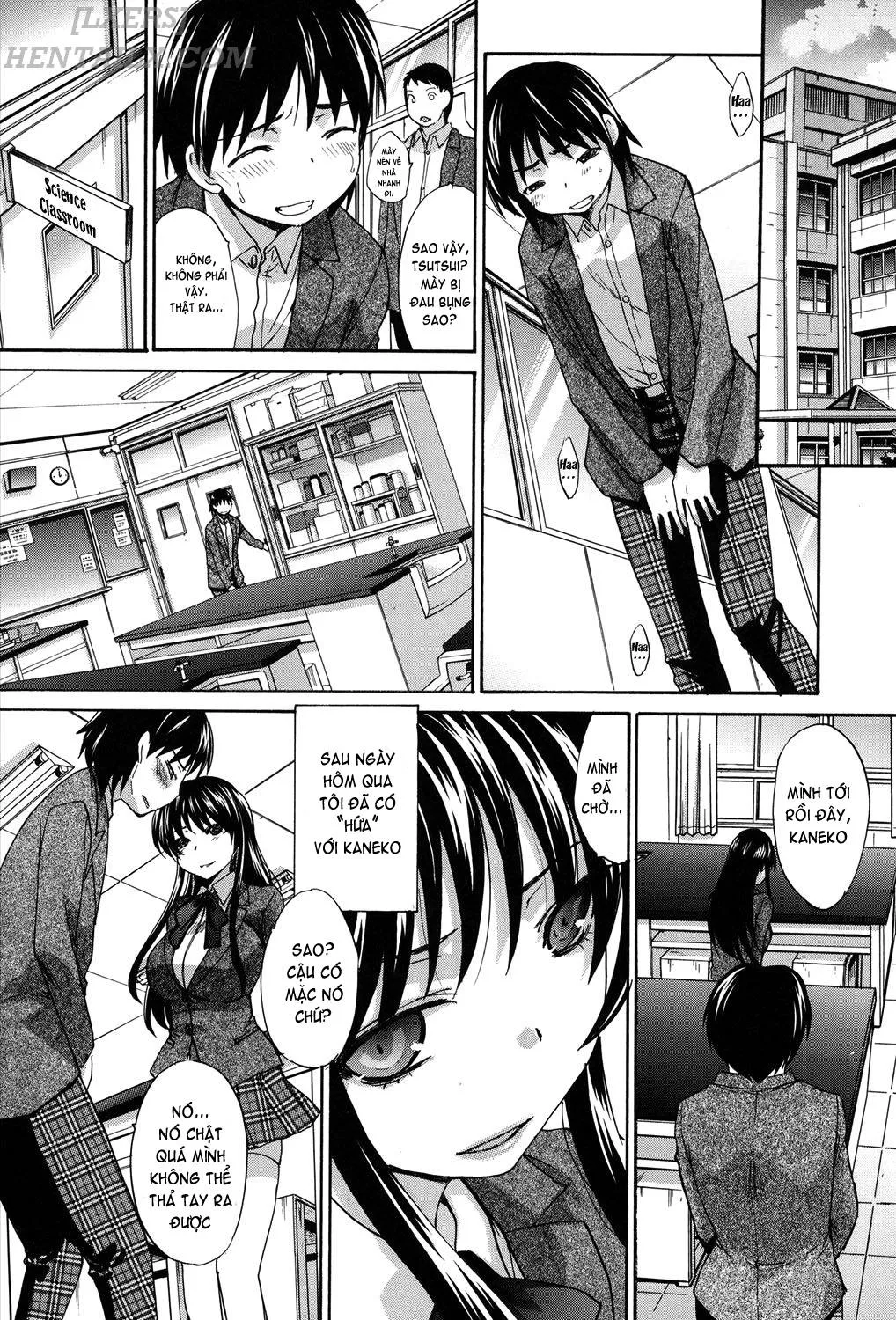 HentaiVN.net - Ảnh 6 - Houkago no Kanojo wa Neburarete Naku. [My Girlfriend is Making Lewd Sounds After School] - Chap 9