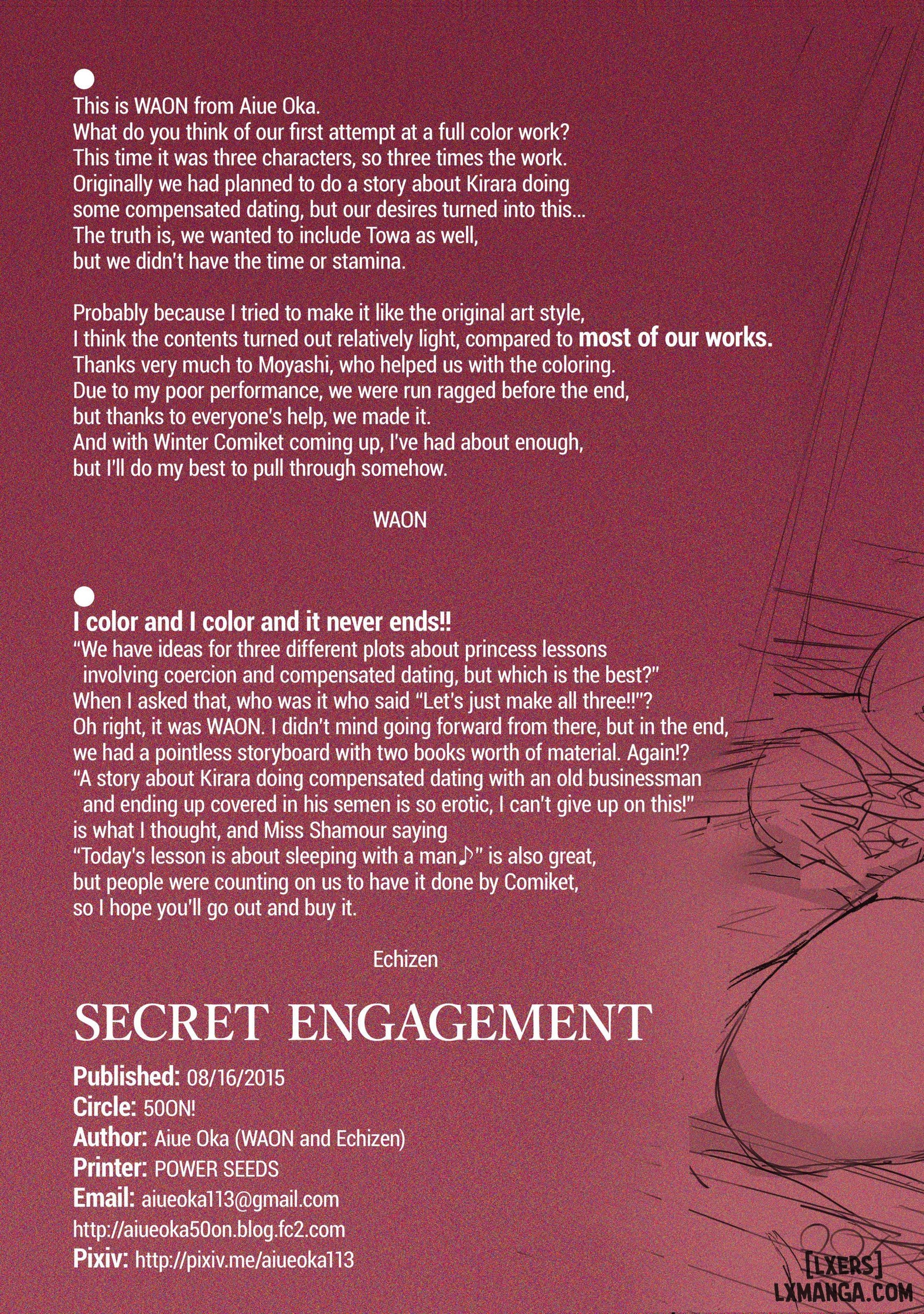 HentaiVN.net - Ảnh 33 - Secret Engagement - Oneshot