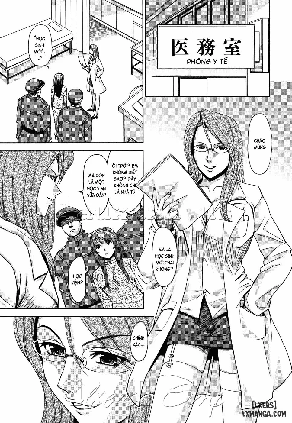 HentaiVN.net - Ảnh 3 - Hijiri Kangoku Gakuen - Chương 3