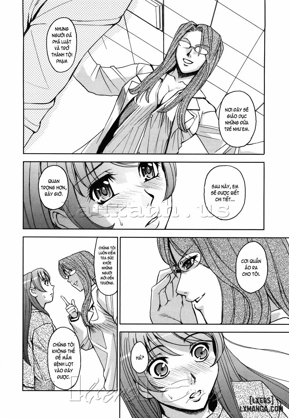HentaiVN.net - Ảnh 4 - Hijiri Kangoku Gakuen - Chương 3
