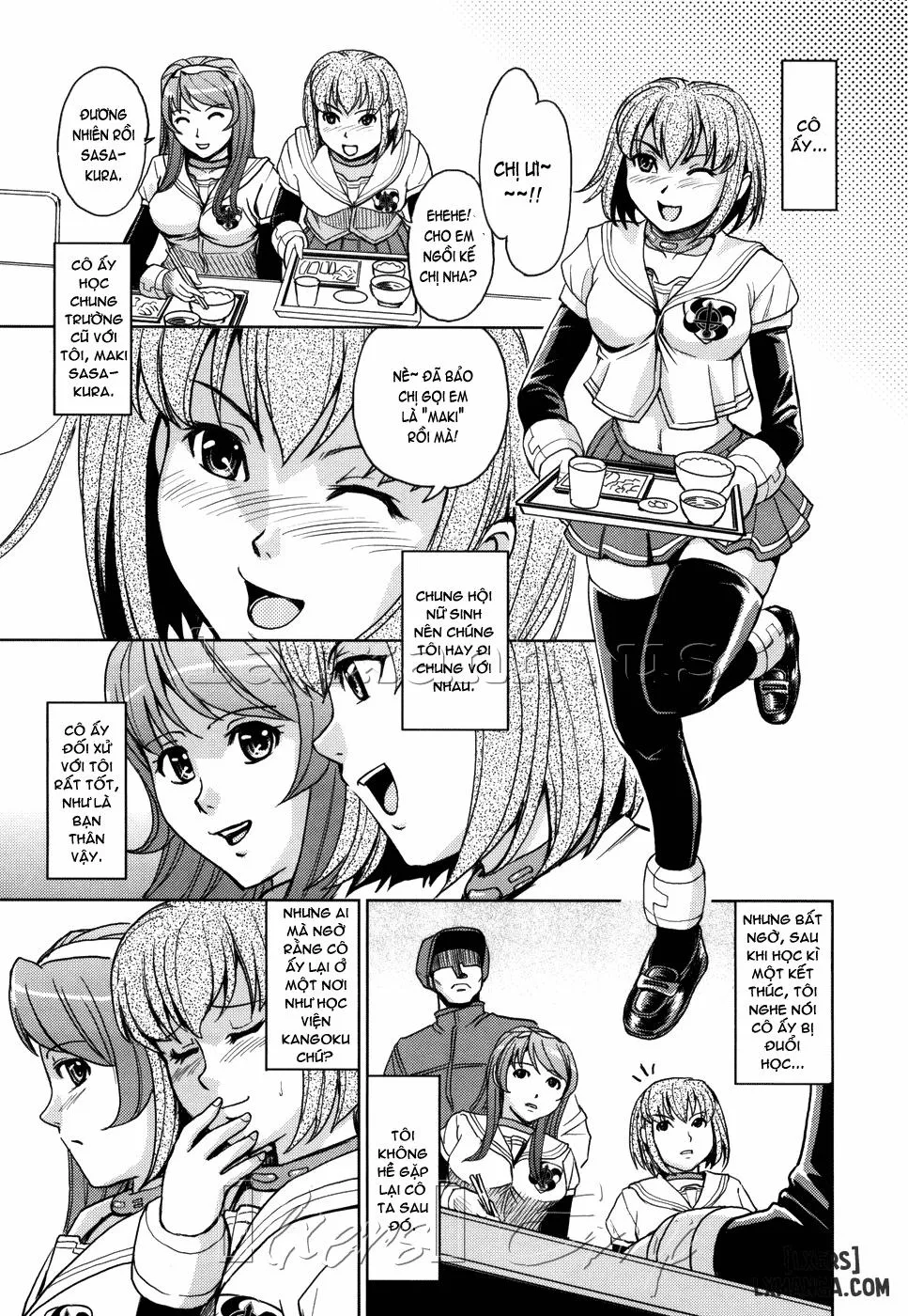 HentaiVN.net - Ảnh 11 - Hijiri Kangoku Gakuen - Chương 4