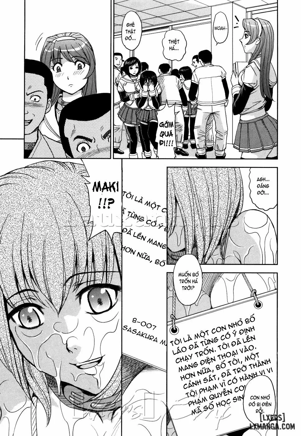 HentaiVN.net - Ảnh 3 - Hijiri Kangoku Gakuen - Chương 5
