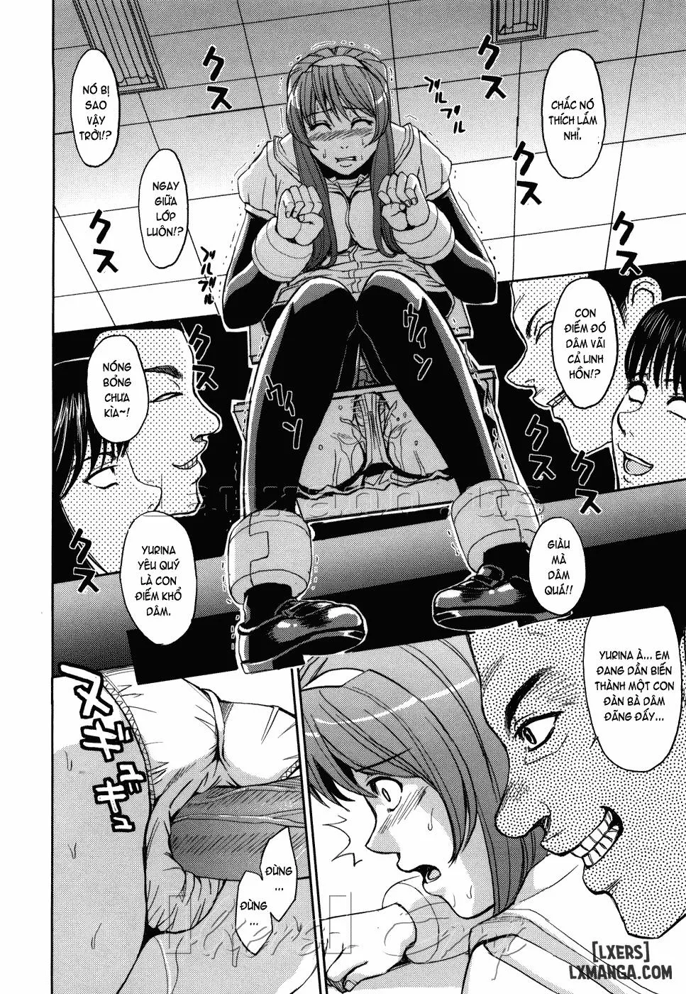 HentaiVN.net - Ảnh 10 - Hijiri Kangoku Gakuen - Chương 8