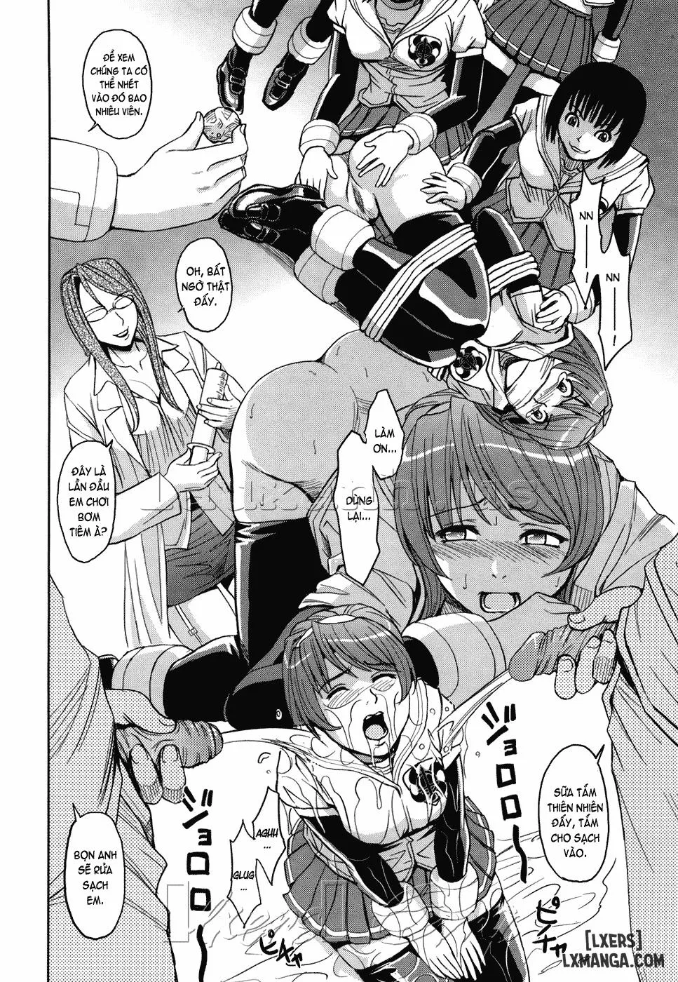 HentaiVN.net - Ảnh 12 - Hijiri Kangoku Gakuen - Chương 8