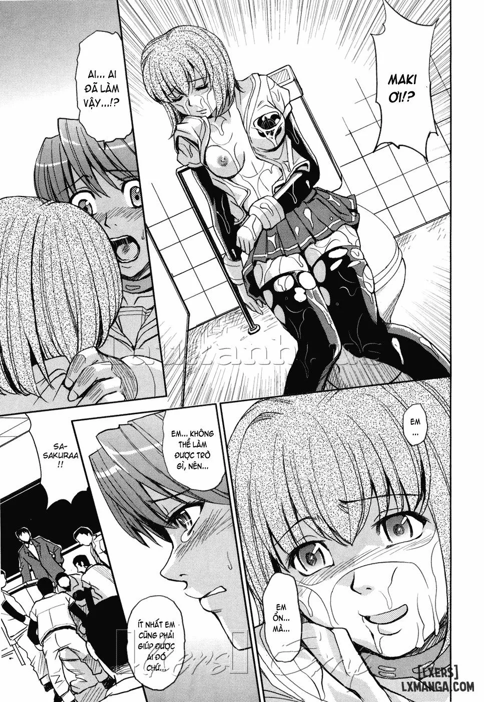 HentaiVN.net - Ảnh 15 - Hijiri Kangoku Gakuen - Chương 8