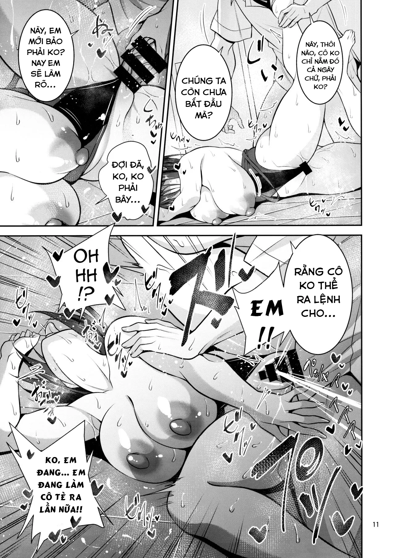 HentaiVN.net - Ảnh 11 - Otsubone Taiiku Kyoushi Mesu no Hon [The Phys Ed Dept’s Queen Bitch Book] - Chap 1