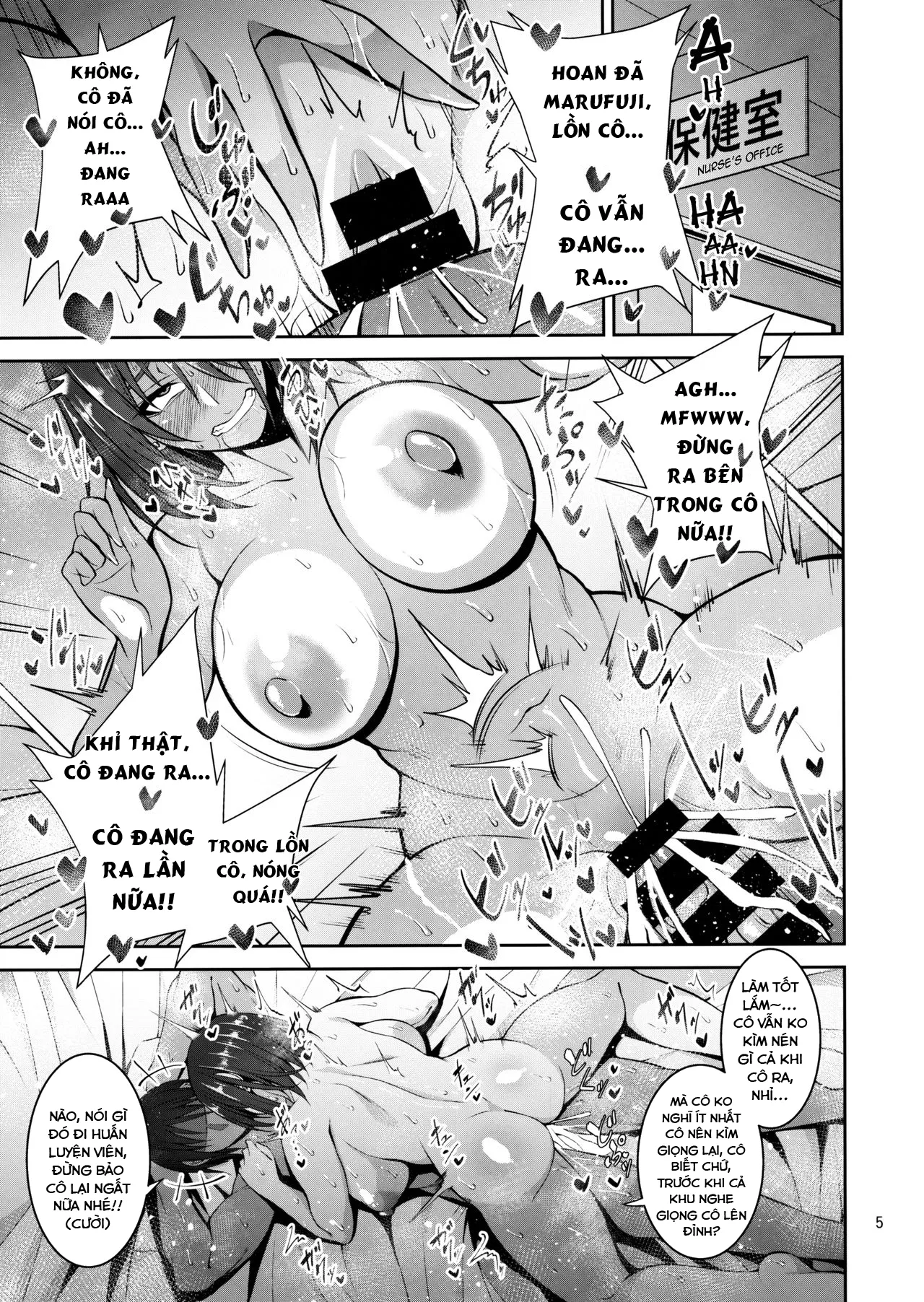 HentaiVN.net - Ảnh 5 - Otsubone Taiiku Kyoushi Mesu no Hon [The Phys Ed Dept’s Queen Bitch Book] - Chap 1
