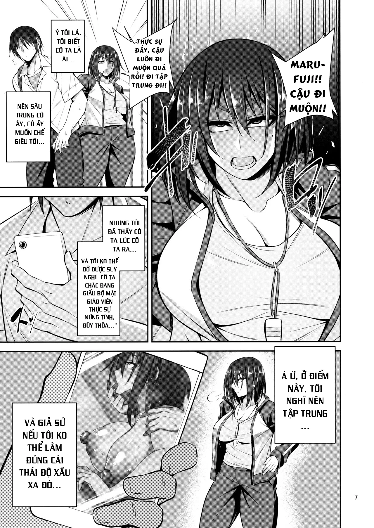 HentaiVN.net - Ảnh 7 - Otsubone Taiiku Kyoushi Mesu no Hon [The Phys Ed Dept’s Queen Bitch Book] - Chap 1