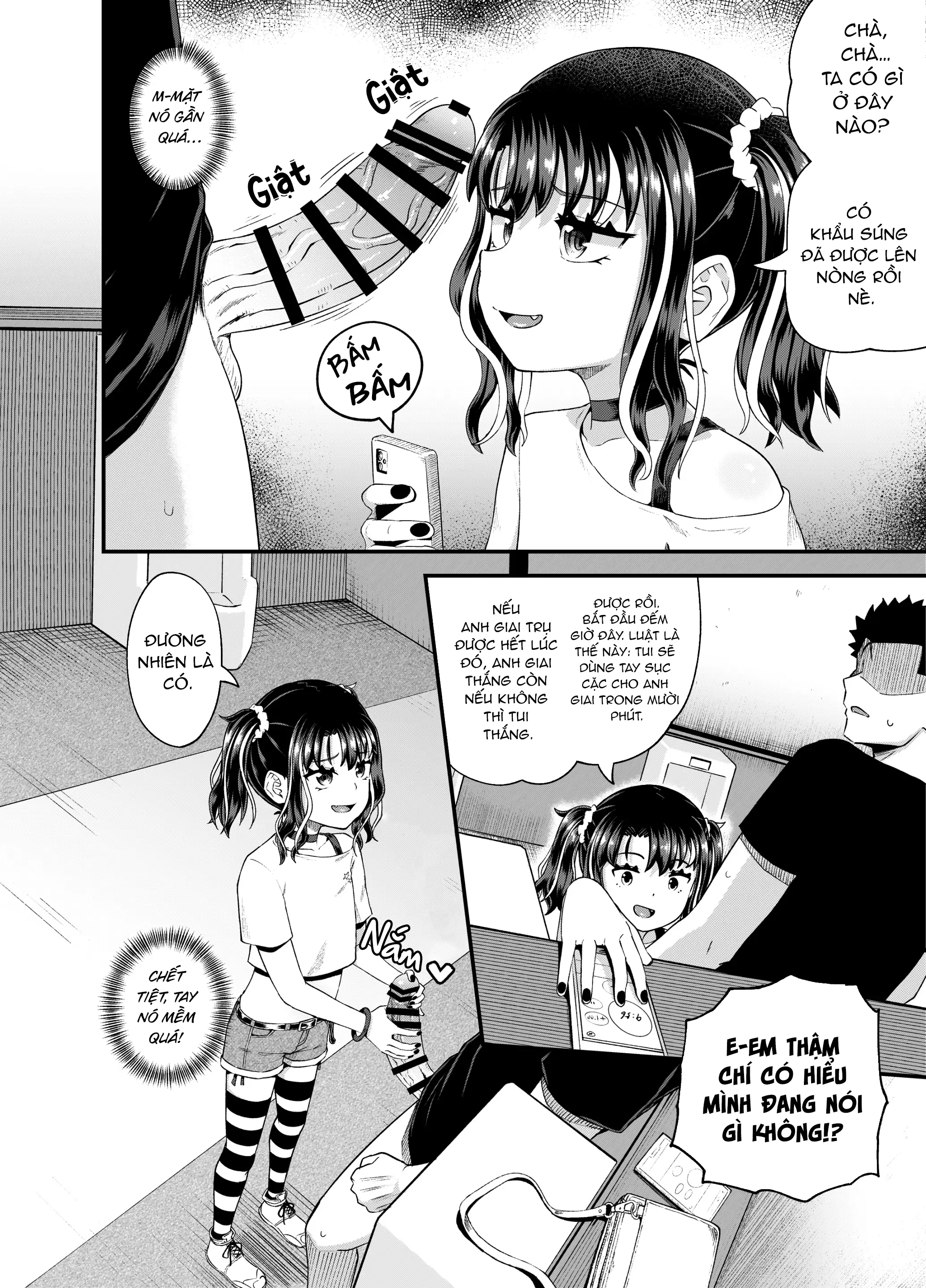 HentaiVN.net - Ảnh 14 - Uwa, con nhóc lốn lào này mạnh quá đi - Oneshot