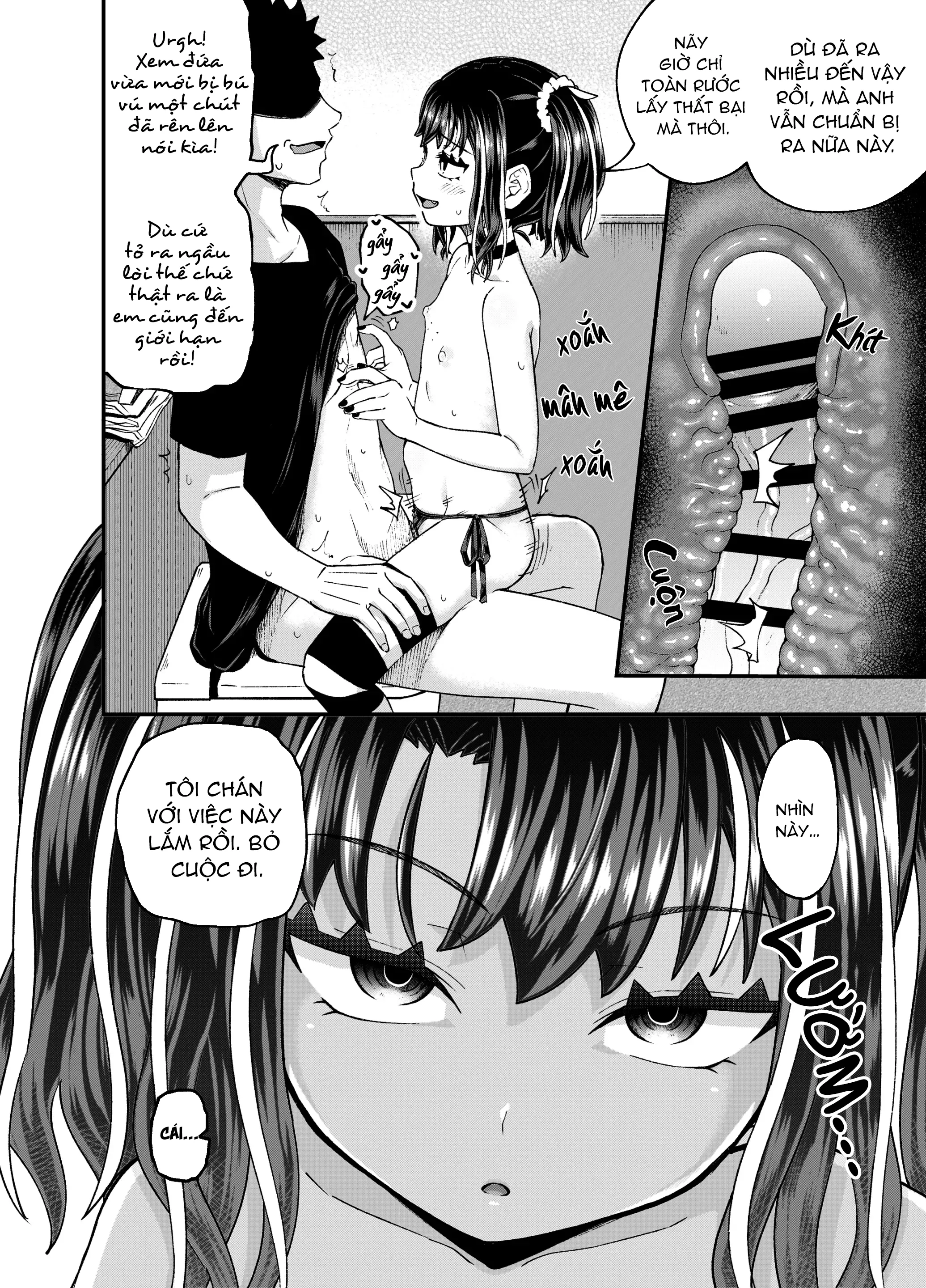 HentaiVN.net - Ảnh 52 - Uwa, con nhóc lốn lào này mạnh quá đi - Oneshot