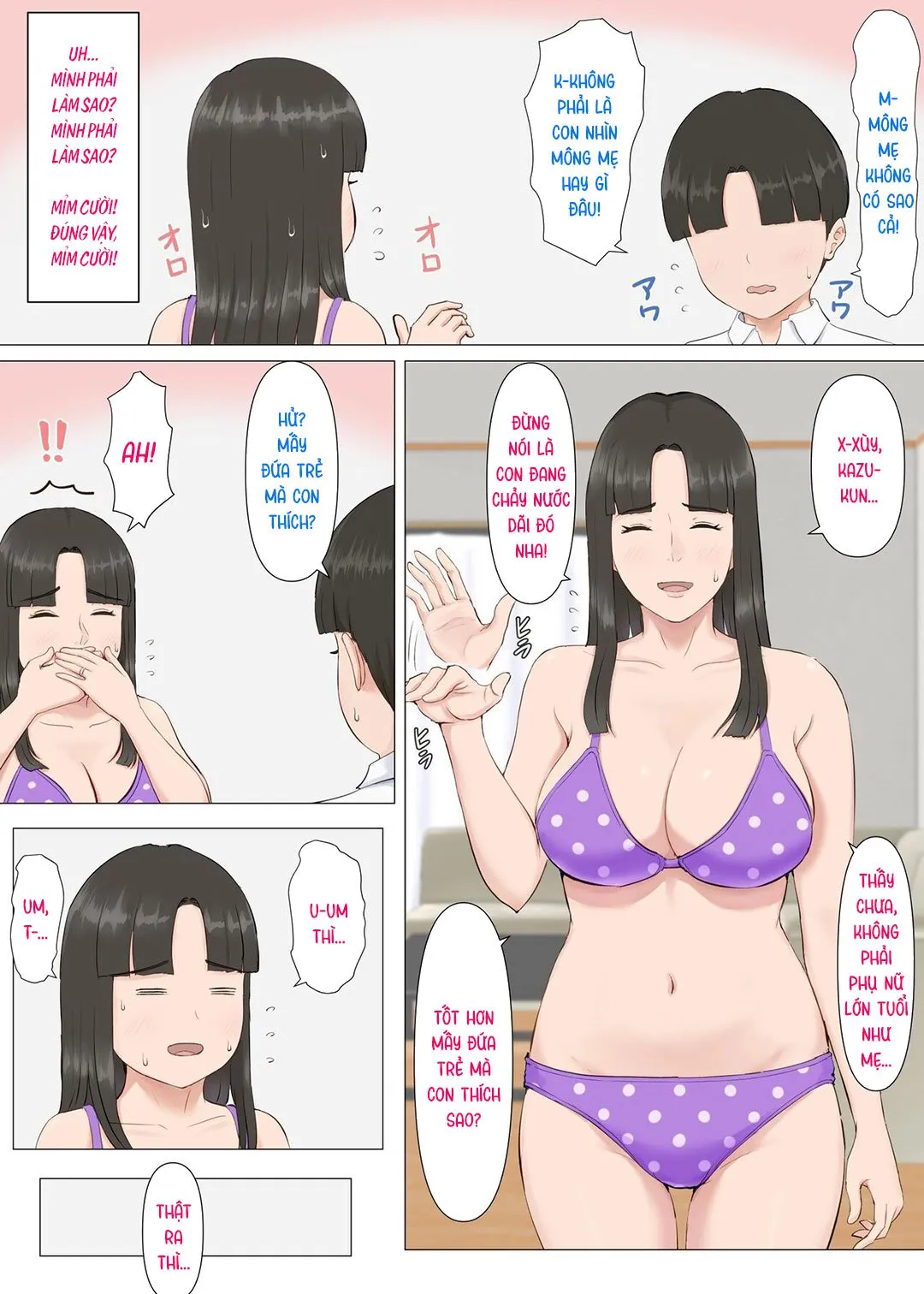 HentaiVN.net - Ảnh 15 - Kazu-kun và mẹ [Kazu-kun to mama] - Oneshot