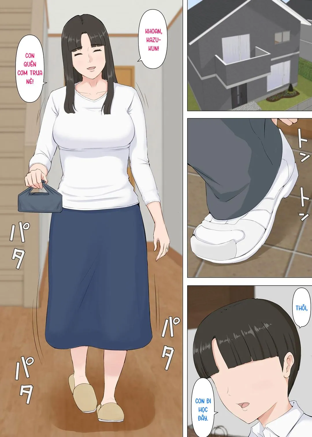 HentaiVN.net - Ảnh 3 - Kazu-kun và mẹ [Kazu-kun to mama] - Oneshot