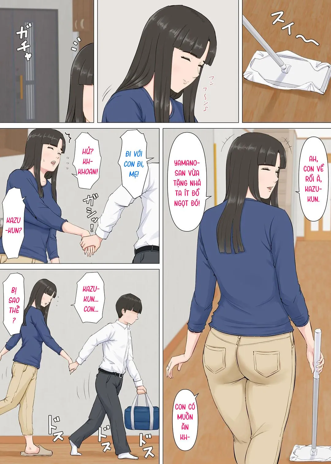 HentaiVN.net - Ảnh 34 - Kazu-kun và mẹ [Kazu-kun to mama] - Oneshot