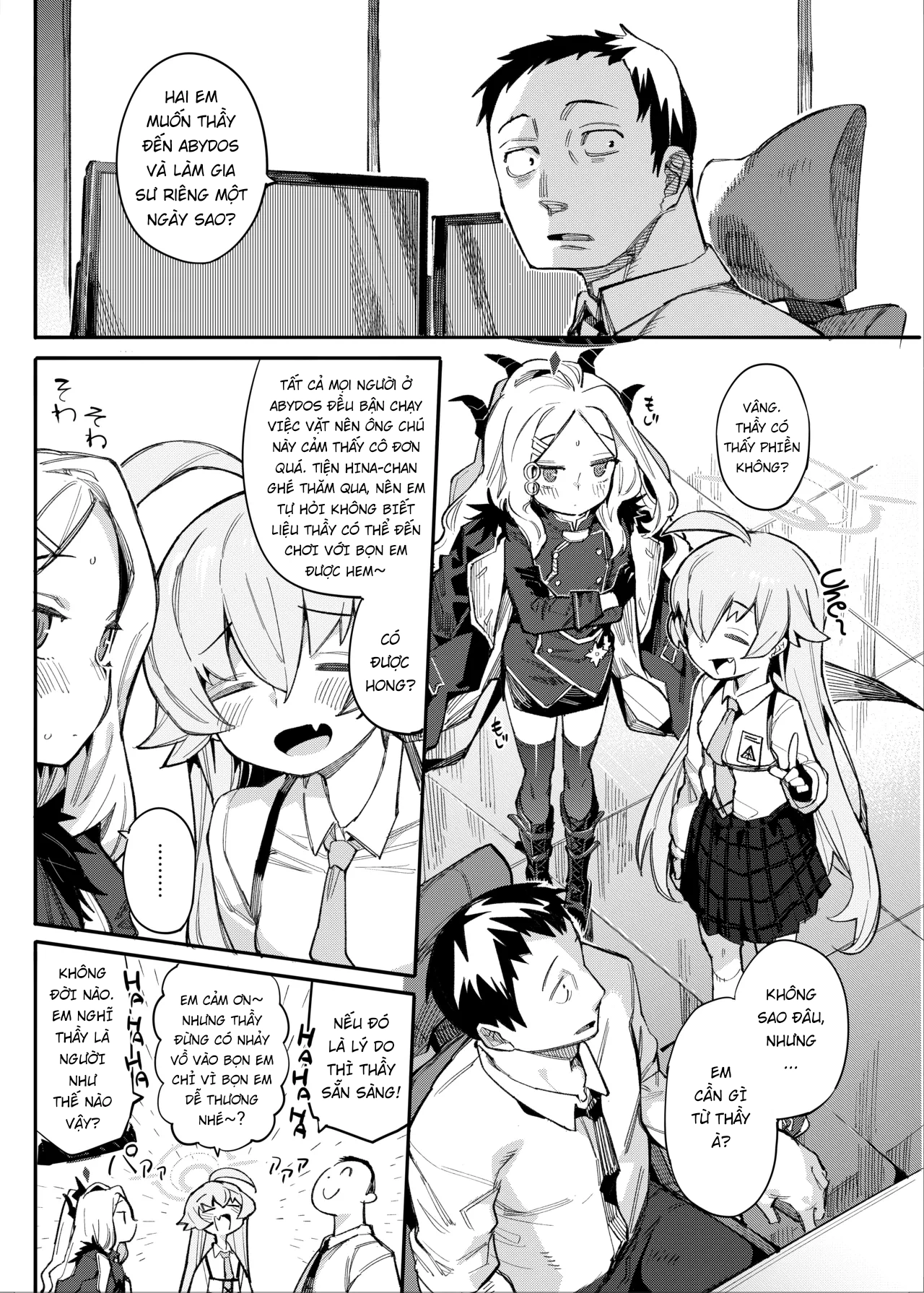 HentaiVN.net - Ảnh 3 - Sensei, thầy có muốn thịt HoshiHina không nè? - 1 cân 2