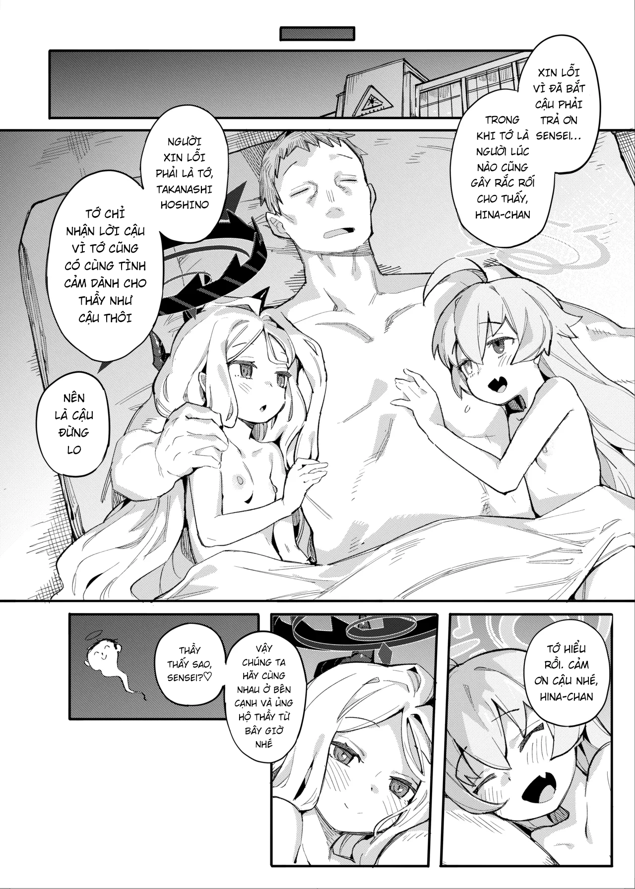 HentaiVN.net - Ảnh 26 - Sensei, thầy có muốn thịt HoshiHina không nè? - 1 cân 2