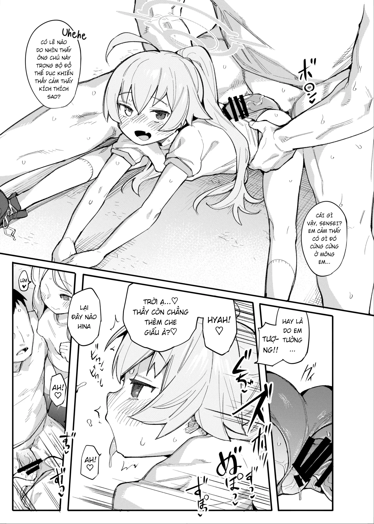 HentaiVN.net - Ảnh 9 - Sensei, thầy có muốn thịt HoshiHina không nè? - 1 cân 2